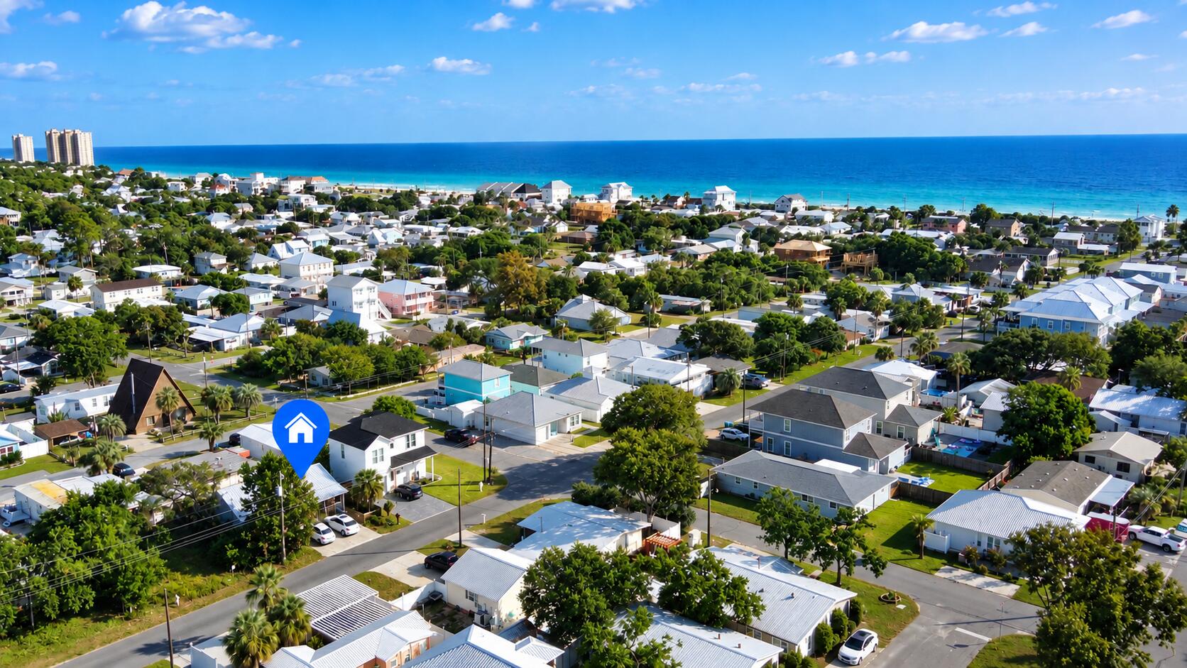 BEACH HOUSE, VACATION ESCAPE OR INCOME-PRODUCING VRBO 306 Malaga Place offers an incredible opportunity to own your piece of Panama City Beach in a location that puts the best of the coast within easy reach.
Located in Laguna Beach and just a few blocks from the sugar-white sand and emerald waters of the Gulf, this inviting 2-bedroom, 2-bath beach cottage offers approximately 1,205 square feet of comfortable coastal living with NO HOA and short-term rentals allowed. Perfect as a full-time residence, second home or vacation rental investment, this property offers the flexibility to enjoy the beach lifestyle yourself while creating rental potential when you're away.

Thoughtful updates throughout the home include LVP flooring, granite countertops, Frigidaire stainless steel appliances and updated baths, while a bonus/sunroom provides additional space for relaxing, entertaining or accommodating guests.

A great addition is the fenced-in front porch, creating a private outdoor retreat for morning coffee, unwinding after a day at the beach, or giving the pups their own secure spot to enjoy the coastal breeze.

The location is where this property really shines. Spend the day at the beach, head to nearby Pier Park for shopping, dining and entertainment, or venture west to explore the restaurants, shops, beaches and communities along Scenic Highway 30A. With both Panama City Beach and 30A at your fingertips, you can enjoy the best of both worlds. Whether you're looking to LIVE HERE FULL TIME, ESCAPE TO YOUR OWN BEACH HOUSE or add a VRBO/VACATION RENTAL to your investment portfolio, 306 Malaga Place delivers location, flexibility and laid-back coastal living.
Come for the beach. Stay for the lifestyle. Let your investment work when you're away.