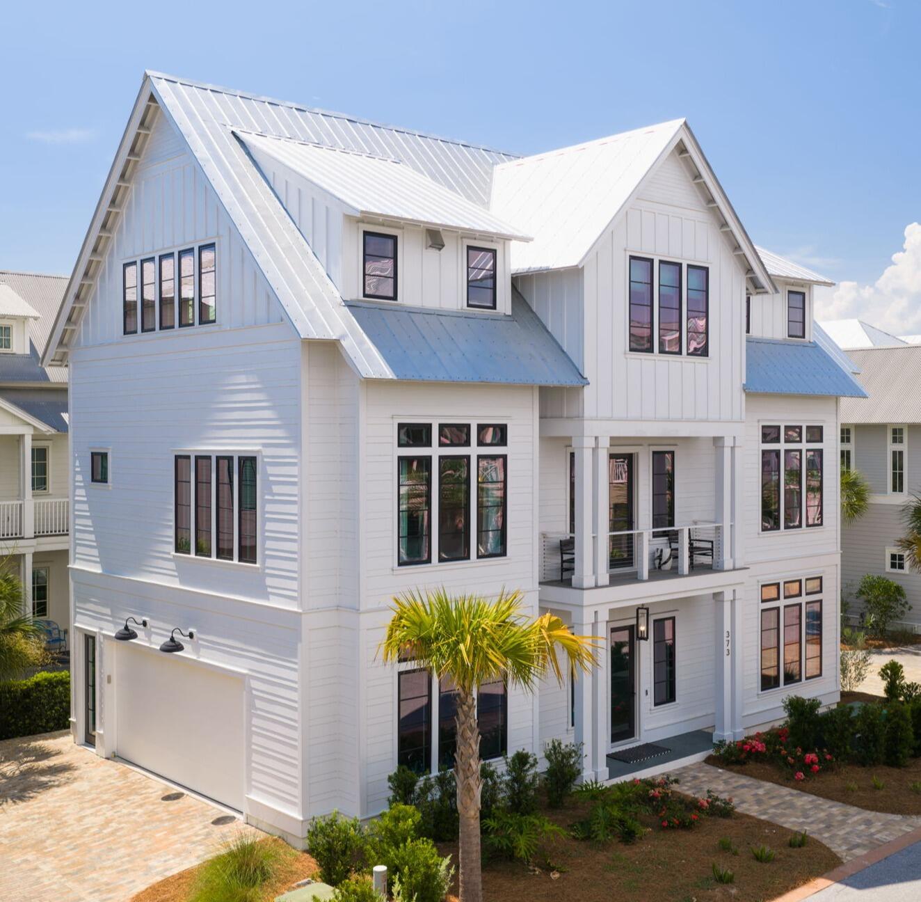 PANORAMIC GULF VIEWS | ELEVATOR | GOLF CART INCLUDED | FULLY FURNISHED
Looking for the perfect beach house? 373 Cypress Drive is it!
Located in the highly sought-after gated community of Cypress Dunes on 30A, this stunning custom home offers 5 bedrooms, 4 bathrooms, a private elevator, 2-car garage, and a spectacular crow's nest with breathtaking views of both the Gulf and Topsail Hill Preserve State Park.
Ideally situated just steps from the community's resort-style pool and fitness center, this three-story home was designed for both comfortable family living and exceptional entertaining.
The first floor features a spacious guest suite with a private bathroom, a charming bunk room perfect for children and guests, and a large 2-car garage with ample storage space.
The second floor is home to the luxurious master suite, complete with a spa-inspired bathroom featuring a soaking tub, custom tile work, and designer cabinetry. The oversized walk-in closet includes custom built-ins and a secure lock-off owner's cabinet for valuables. An additional guest suite with a private bathroom and an extra-large laundry room with floor-to-ceiling cabinetry complete this level.
The third floor showcases the heart of the home--a spacious open-concept living, dining, and kitchen area designed to maximize the incredible Gulf views. The living room offers abundant seating for gathering with family and friends, while the dining area comfortably accommodates large dinners and celebrations. The gourmet kitchen is beautifully appointed and perfectly positioned to enjoy stunning water views while preparing meals.
Step outside onto the expansive balcony, ideal for grilling, dining, or relaxing after a day at the beach. A staircase leads to the home's crow's nest, where panoramic Gulf and preserve views create an unforgettable setting for morning coffee, afternoon relaxation, and some of the most spectacular sunsets on 30A.
Also located on the third floor is a versatile fifth bedroom with a private bathroom, making it ideal as a guest suite, home office, or flex space.
This exceptional home is being offered fully furnished with high-end designer furnishings, a completely equipped kitchen, and a 6-seat golf cart included with the sale--making it truly turnkey and ready to enjoy immediately.
This is a rare opportunity to own a luxury beach retreat with extraordinary views, premium finishes, and an unbeatable location on the west end of 30A.
Located within the gated Cypress Dunes community, residents enjoy resort-style amenities including two pools--one with an infinity edge overlooking Topsail Hill State Park and Preserve and the Gulf. A hot tub is located near the main pool. At the smaller pool, you can enjoy the sounds of water flowing over the edge of the water feature. Amenities also include tennis and pickleball courts, a fitness center, a clubhouse, a fireplace lounge, and scenic walking boardwalks throughout the 100 year old cypress ponds. Best of all, Cypress Dunes is less than one mile from the sugar-white sands and emerald waters of the Emerald Coast's beautiful beaches.  Schedule your private showing today and experience everything 373 Cypress Drive has to offer.