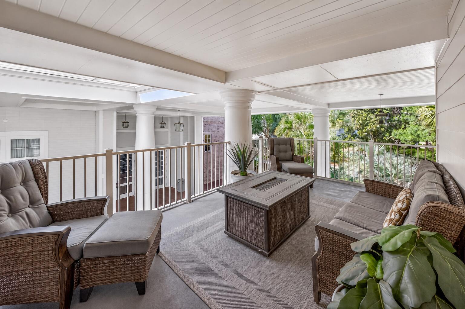 The Grand Sandestin welcomes you with gracious architecture and luxurious amenities including a fitness center, swimming pool, seasonal on-site check-in, and concierge services. Enjoy the location adjacent to the Village of Baytowne Wharf, a pedestrian market place that hosts a variety of dining and shopping venues as well as fun for the whole family!
As an introduction to the Sandestin lifestyle, we invite our new owners to explore amenities that make Sandestin special. The listing brokerage and seller(s) are presenting the buyer(s) of this property with (2) 90-minute rounds of Tennis court time, a golf foursome at one of our three championship courses, and a round of golf for up to four (4) players at the unrivaled Burnt Pine Golf Club.
Sandestin Golf and Beach Resort features more than seven miles of beaches and pristine bay front, four championship golf courses, 15 world-class tennis courts, a 226-slip marina, a fitness center, spa and celebrity chef dining. Shop, dine and play at the charming pedestrian village, The Village of Baytowne Wharf and more. Inside the gates of the resort, residents enjoy a balanced lifestyle of high-class living, spanning the 2,400 acres from the beach to the bay. Everything within the gates of the resort is accessible by golf cart or bicycle. The entire resort is interconnected by miles of pedestrian, bike and golf cart paths that weave through groves of live oaks, meandering past natural lagoons, fountains, man-made lakes, and meticulously landscaped fairways.