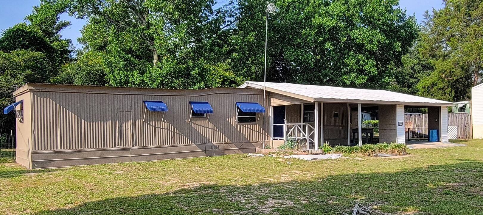 RENT-TO-OWN OPPORTUNITY or Cash Sale

Can't get approved for a traditional home loan? Here's your path to homeownership -- free and clear in just over 13 years.

Enjoy peaceful country living in this refreshed 2 bed/1 bath mobile home, set on a paved road with easy access to DeFuniak Springs, Niceville, Destin, and the sugar-white beaches of the Emerald Coast.

Recently Refreshed & Move-In Ready:

Newer Septic
Fresh interior paint
New carpet in bedrooms
Durable metal roof
Carport + attached storage shed
Window AC/heat
Laundry room
Passed 4-Point Inspection Report

How It Works:

Purchase Price: $74,900
Only $5,000 upfront payment -- applied directly to your purchase price
Rent: $1,100/month, with a significant portion credited toward ownership each month
This is a Rent-to-Own lease with a purchase option -- not owner financing

Qualifications: Steady income, background check, and credit review required for program approval.

This Rent-to-Own opportunity applies to the mobile home on Lot 12, Block 27, Oakwood Hills I.

Message us with questions -- we're happy to send over our full Rent-to-Own FAQ, including a side-by-side comparison to a traditional home loan.

Buyer to verify all data, details and information important to them.