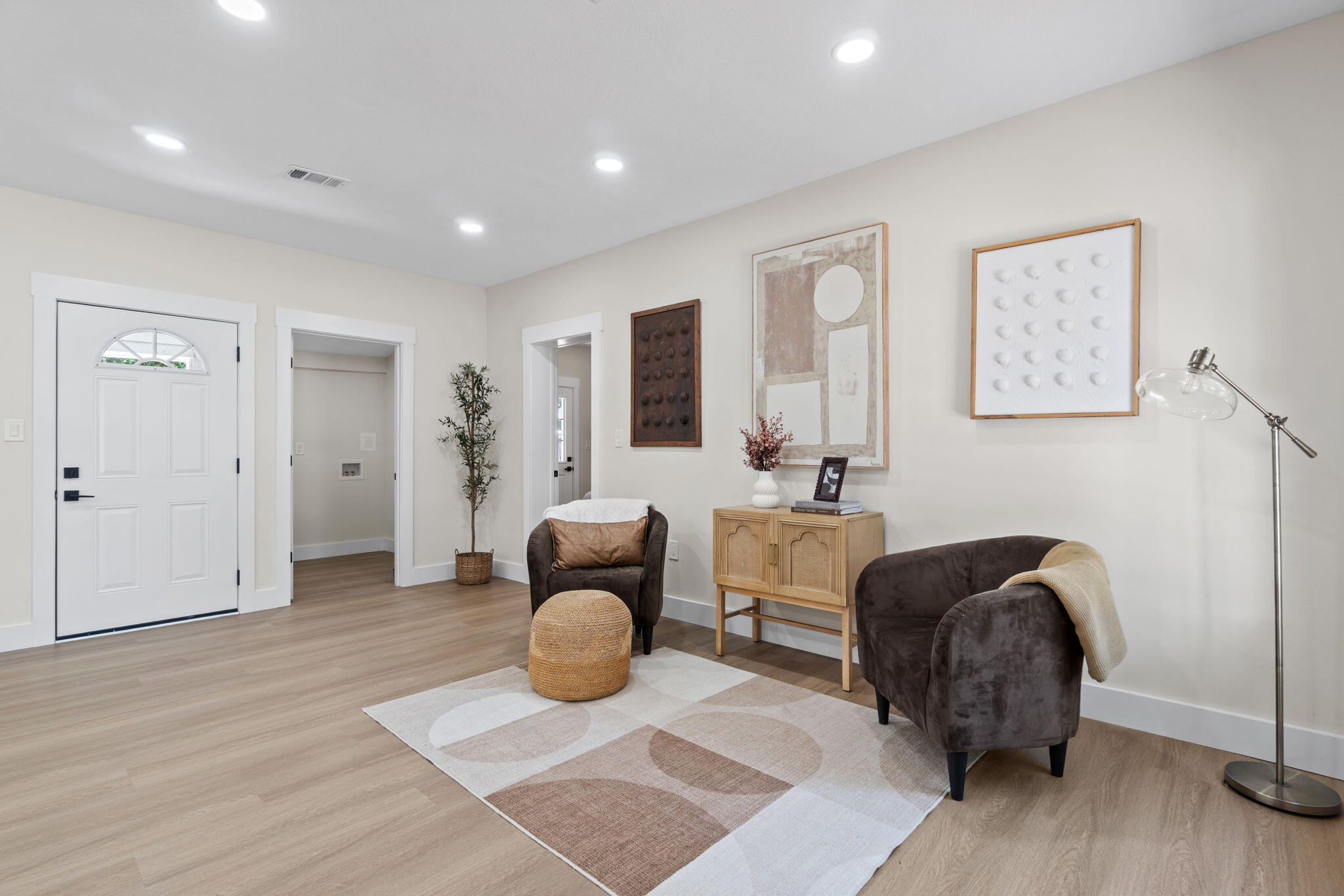 Some homes need a to-do list. This one lets you put yours away.
From the moment you step inside, you're welcomed by an abundance of natural light, a fresh, modern design, and the confidence that comes with a complete renovation. Luxury vinyl plank flooring flows seamlessly throughout the home, while the thoughtfully designed split-bedroom floor plan offers both comfort and functionality.
At the heart of the home, the beautifully updated kitchen is ready for everything from quick weekday breakfasts to weekend gatherings. Quartz countertops, soft-close cabinetry, stainless steel appliances, modern fixtures, and LED recessed lighting come together to create a space that's as stylish as it is practical.
When the day winds down, the primary suite offers a peaceful retreat with a beautifully tiled walk-in shower designed with timeless finishes. Step outside to enjoy the level yard, ready for relaxing, entertaining, gardening, or simply enjoying the Florida sunshine. And with no HOA, you'll have added flexibility to make the space your own.
Beyond the beautiful finishes, this home offers something even more valuable: peace of mind. In 2026, the roof, HVAC system, water heater, and electrical were all updated, allowing you to focus on making memories instead of planning major repairs. LOCATION, LOCATION, LOCATION! That is the finishing touch. Situated just minutes from downtown Fort Walton Beach, approximately 15 minutes from Hurlburt Field and Destin-Fort Walton Beach Airport, and less than half a mile from Ferry Park Sports Complex and Uptown Station, you'll enjoy convenient access to shopping, dining, recreation, and everyday essentials.
This isn't just a renovation, it's a fresh start in a home where the hard work has already been done. All that's left is to open the front door and begin your next chapter.