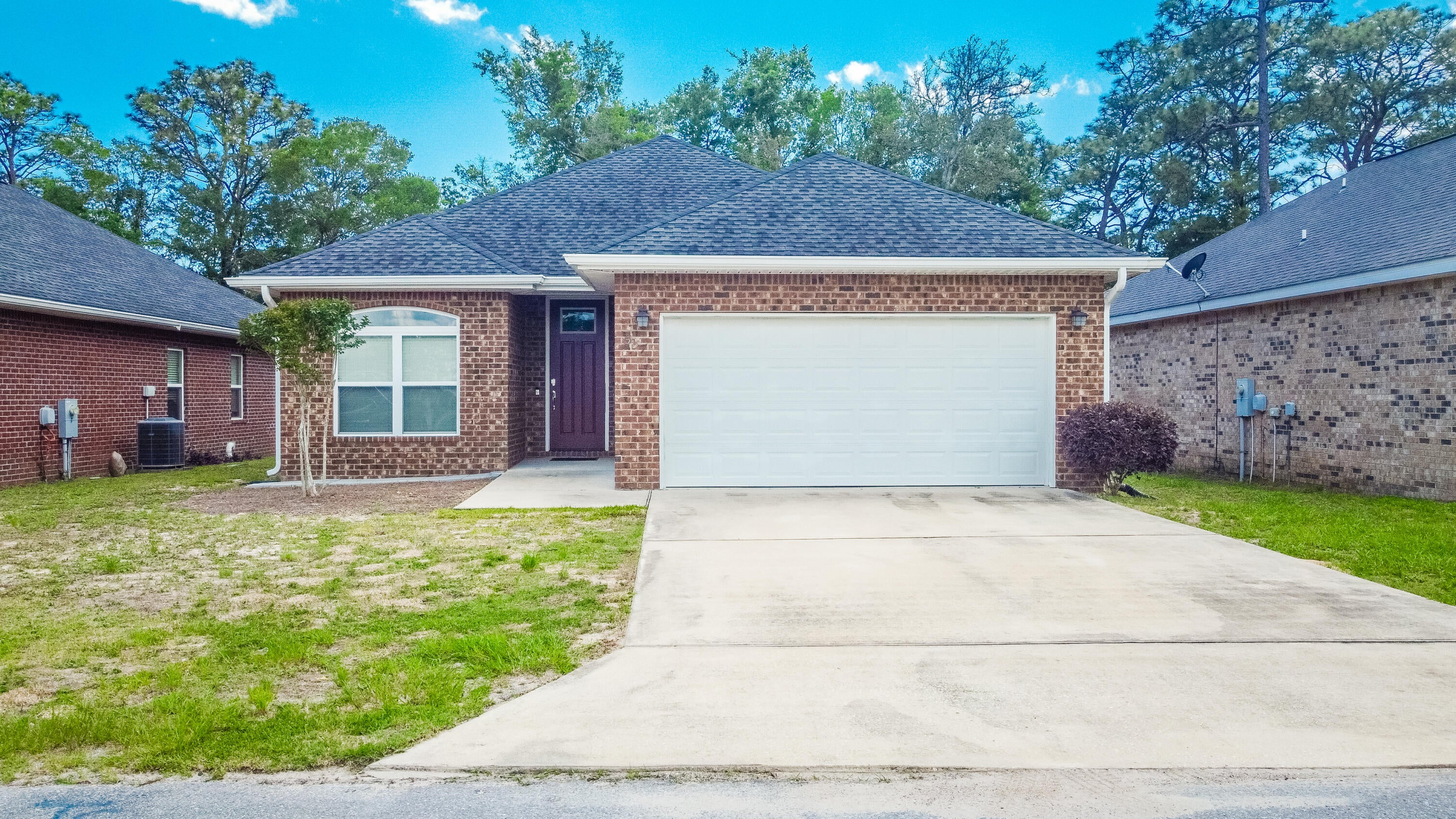 Welcome to 557 Valparaiso Parkway in beautiful Valparaiso, FL! This spacious 4-bedroom, 2-bath home offers 1,576 square feet of comfortable living, featuring stylish wood-look vinyl plank flooring throughout. The modern kitchen is equipped with stainless steel appliances, granite countertops, undermounted sinks, and rich dark wood cabinetry, all seamlessly connected to open-concept dining and living areas, perfect for entertaining. Enjoy added touches like a breakfast bar, ceiling fans, and recessed lighting throughout. The primary bath includes a dual vanity, and the fenced backyard is an outdoor retreat complete with a play structure, a paver patio, and a charming pergola for relaxing or hosting gatherings. Located just minutes from Eglin Air Force Base, We strive to provide an experience that is cost-effective and convenient. That's why we provide a Resident Benefits Package (RBP) to address common headaches for our residents. Our program handles insurance, identity protection, pest control, air filter changes, utility set up, credit building, rent rewards, and more at a rate of $39.95/month, added to every property as a required program. More details upon application. Total monthly payment (Rent + $39.95).
