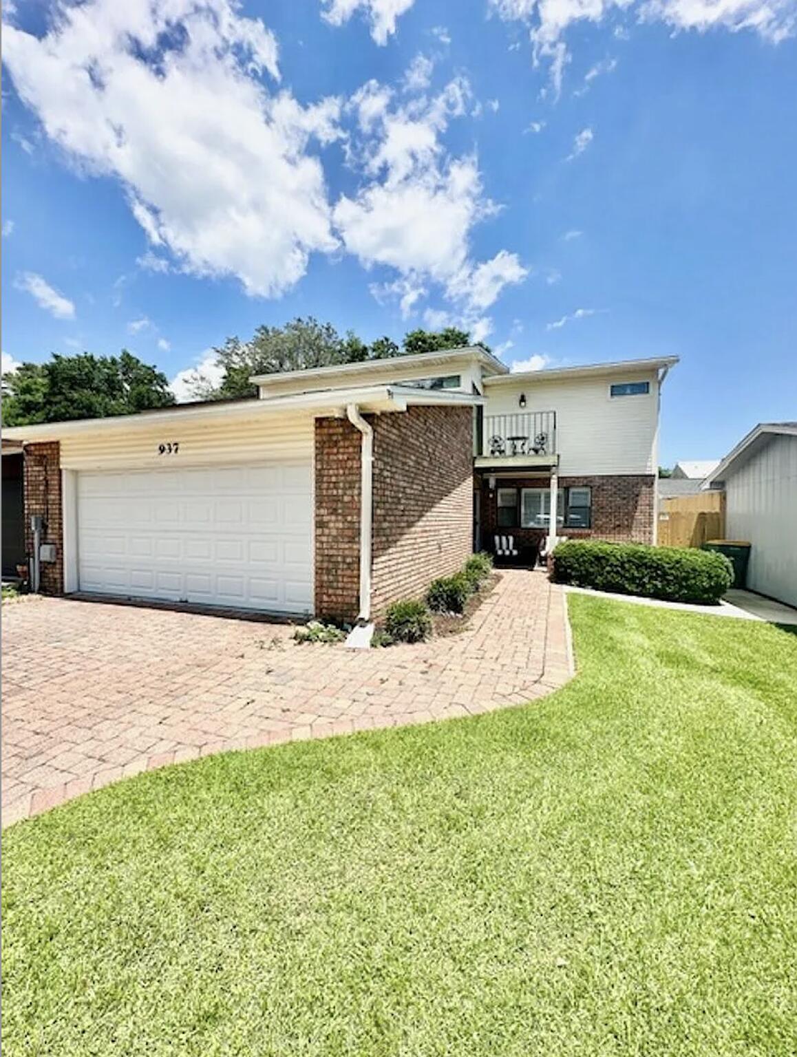 Updated & centrally located between Eglin AFB and Hurlburt AFB -

Walking distance to Fort Walton Hospital 

- 3 Bedrooms & 3 Full Baths 2 Car Garage

Spacious Living Room with Cathedral Ceiling. Partially covered concrete patio; 8 FT privacy fence.  

2 Oversized Bedrooms and 2 full bathrooms upstairs. Each upstairs bedroom has a private balcony.

Updated between 2021 - 2025; Roof/ HVAC, Water Heater, Tile Flooring; Custom Plantation Shutters, Countertops; Stove; Faucets; Ceiling Fans, Paint; Concrete Patio; Privacy Fence and more.