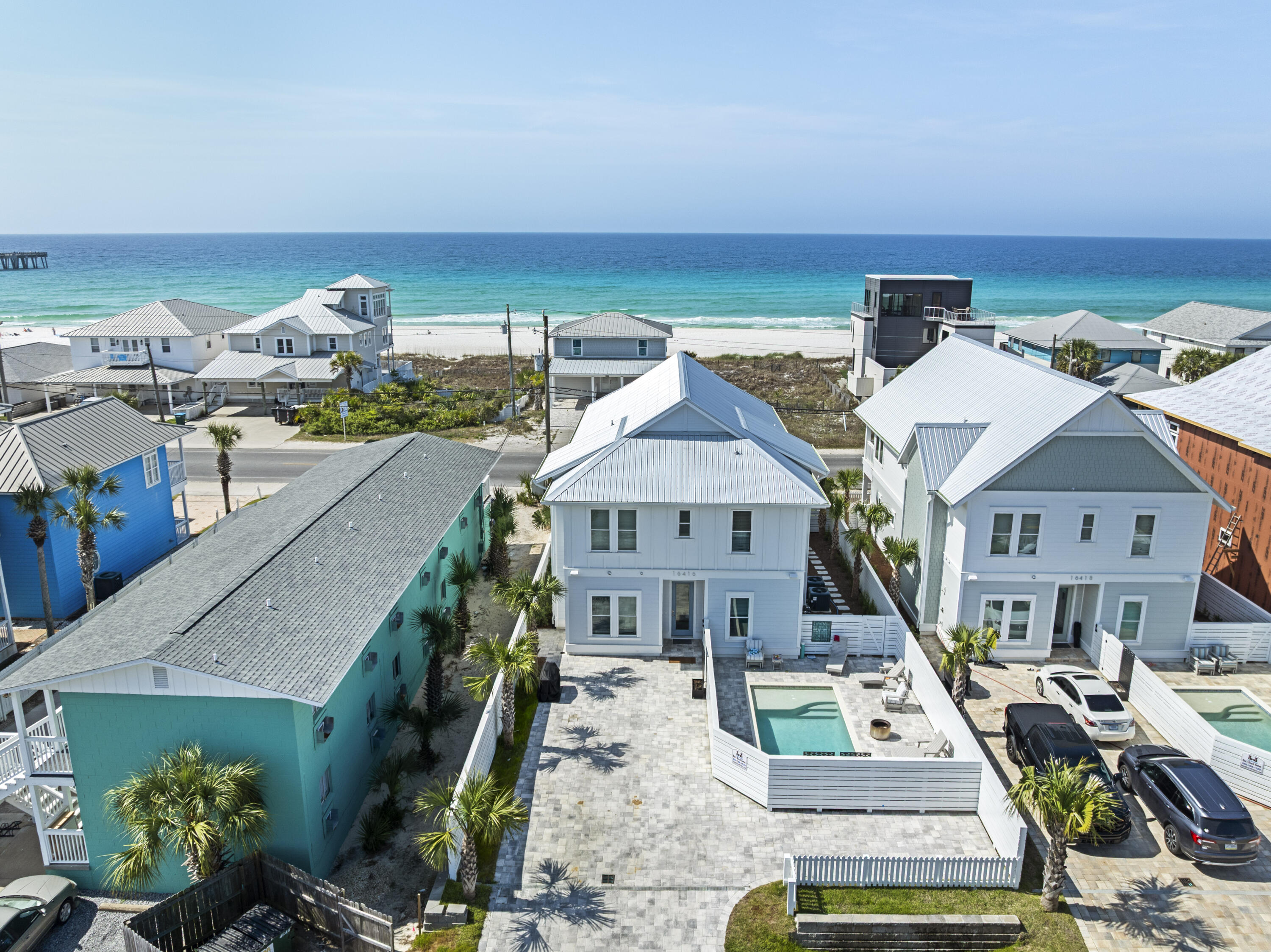 HUGE PRICE IMPROVEMENT!

WALK INTO EQUITY!

$125k on the books so far( started in Jan)

$300k projections

Step into unobstructed Gulf views and a home that was built with a ton of upgrades.

2025-built, fully furnished, turnkey coastal showpiece offering 6 bedrooms / 6.5 baths, 3,302 sq ft, and a floorplan designed to sleep 16--with every bedroom featuring its own ensuite bath. A massive open great room, plus a poolside rec space, makes it ideal for big groups and high-demand rentals.

This property stands out for high-end finishes and true craftsmanship--clean lines, thoughtful details, and a build quality that shows the second you walk in. It's also a complete smart home with state-of-the-art audio throughout, giving owners and guests that ''resort vibe'' from the main living areas to the outdoor space Location is a booking magnet.

You're in the heart of the Pier Park corridor--close to Pier Park, Topgolf (adjacent to Pier Park), and Dolly Parton's Pirates Voyage Dinner & Show, plus a deep bench of restaurants, bars, and entertainment that keep this area in constant demand.

Opportunity alert: the seller just purchased and is selling due to a personal reason, making this a steal for this area--especially for newer construction, Gulf-view, fully furnished inventory near the action.

And the cherry on top: PCB's Front Beach Road CRA improvements in this corridor are already underway, including utility under grounding (power lines) and upgraded streetscape features!