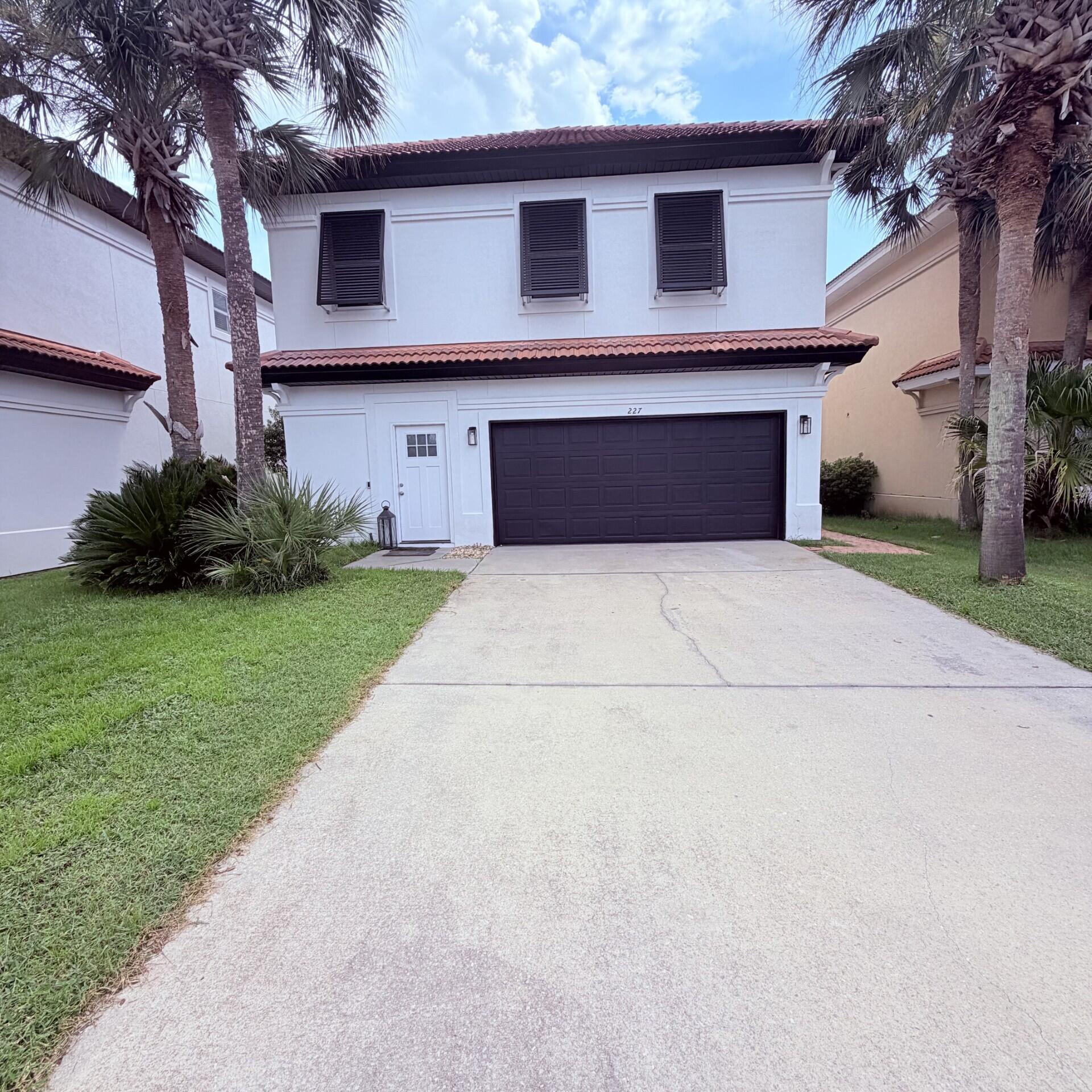 Welcome home to this beautifully renovated and spacious 3-bedroom, 2.5-bathroom residence, perfectly situated in a desirable gated community just off HWY 98. This home is ideally located just minutes from the white sandy beaches, emerald waters, premier dining, shopping, and everyday amenities. 

Step inside to discover a thoughtfully renovated interior, featuring a spacious layout designed for both comfortable everyday living and entertaining.   The kitchen is a chefs delight offering floor to ceiling cabinetry, stainless steel appliances, wine refrigerator and a large center island.

The primary suite is conveniently located upstairs, providing a peaceful private retreat. The spacious primary bedroom features two walk-in closets. The bathroom has been recently updated and included both a walk-in shower and a relaxing garden tub. The primary suite also has its own private screened- in balcony. 

Upstairs you will also find the laundry room and two additional bedrooms.