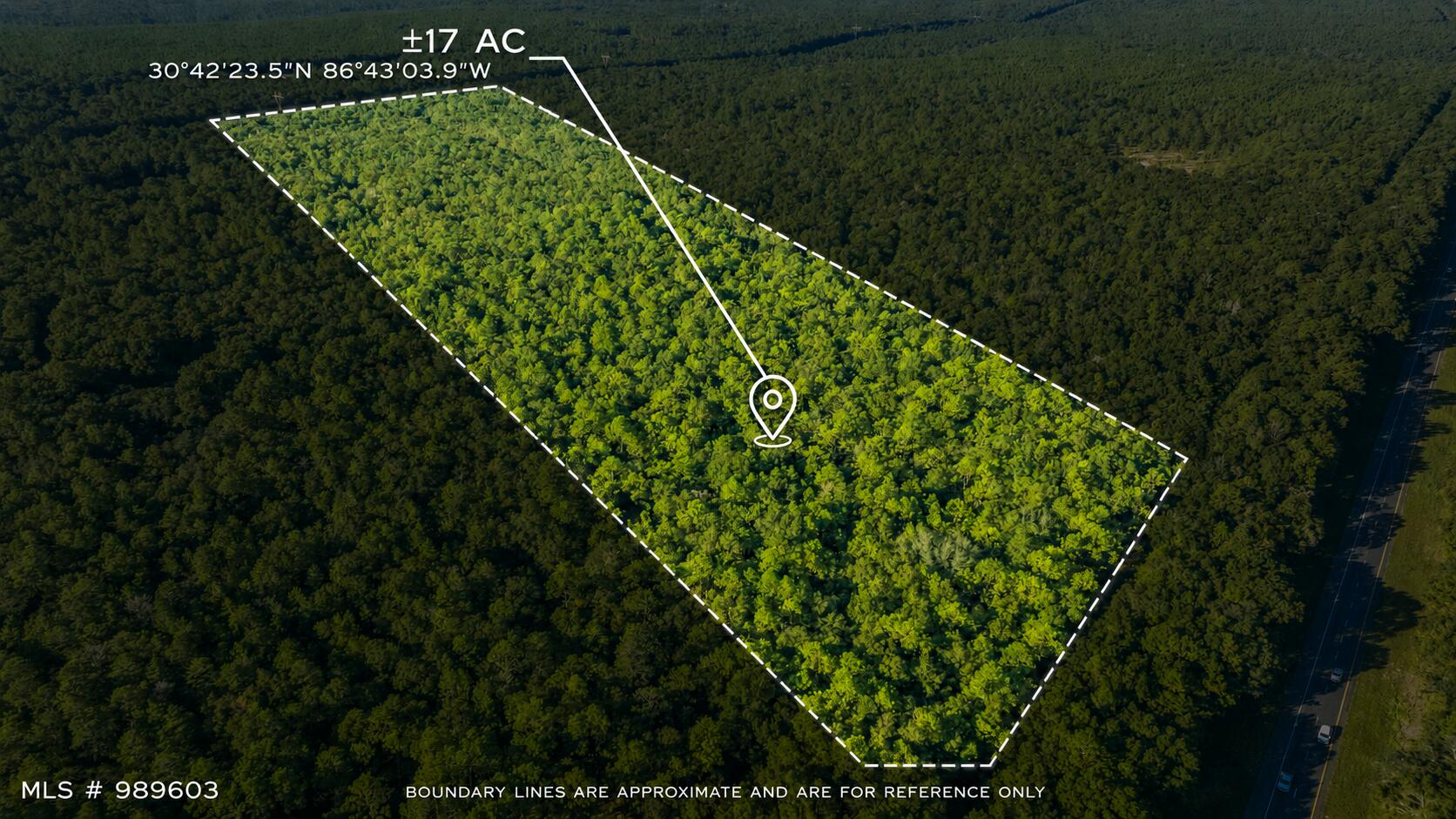 Peaceful, yet accessible!  This wooded 17-acre parcel is situated within a mile of I-10 access. This property is ready for your getaway, your new home, or whatever your future plans may be!