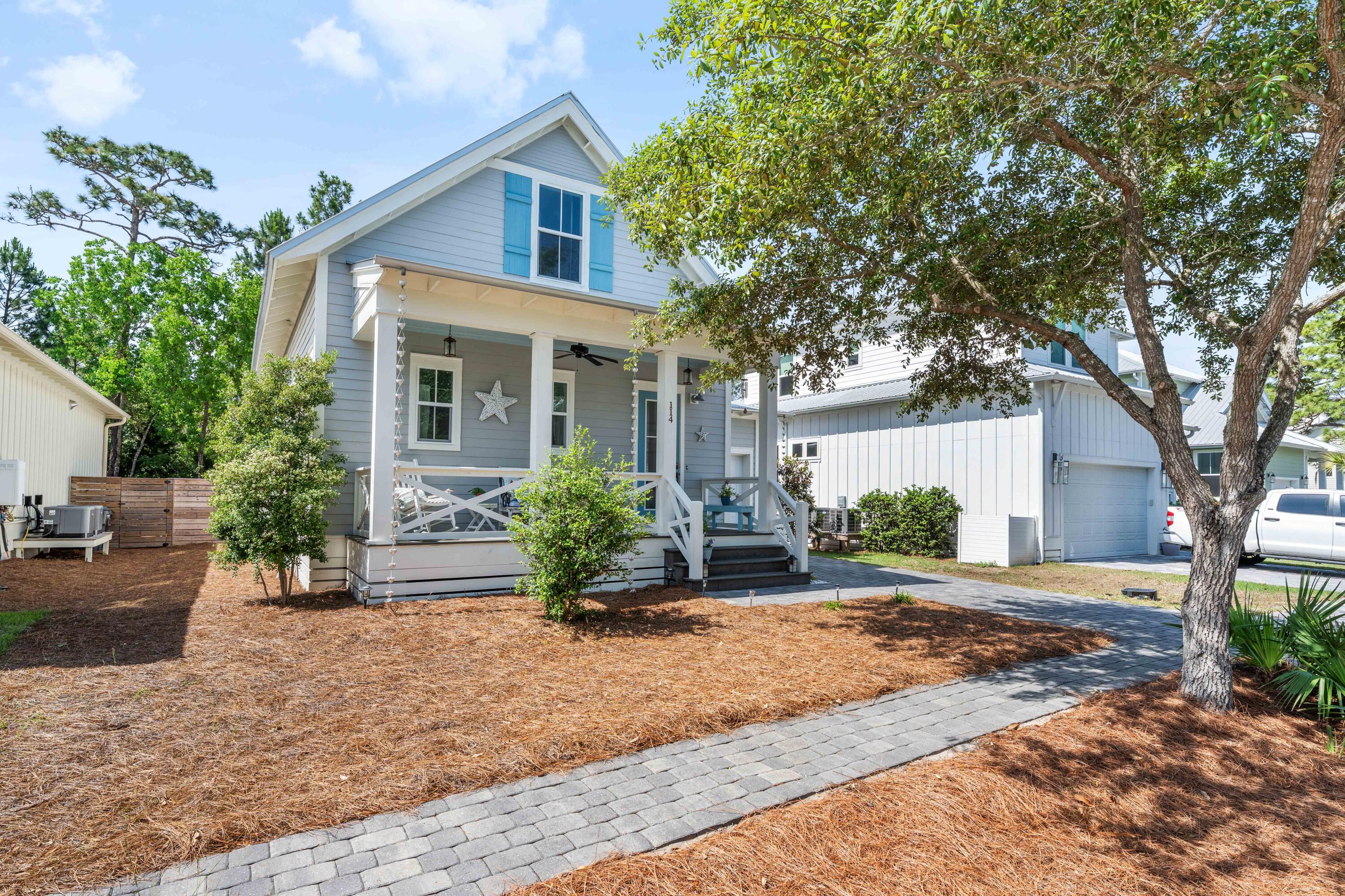 Positioned in the heart of Santa Rosa Beach, this exceptional custom residence offers an unmatched blend of privacy, luxury, and coastal convenience. Located just minutes from upscale shopping, dining, and entertainment at Grand Boulevard, the home is ideally situated for enjoying the very best of Emerald Coast living.

One of the property's most remarkable features is its close proximity to the water -- just five minutes to the bay or the sugar-white sands and turquoise waters of the Gulf of America. Whether your lifestyle includes boating, fishing, paddleboarding, sunset cruises, or relaxing beach days, this location places it all within effortless reach.

Hidden Grove is privately tucked away behind a gated entrance. This home offers an exclusive retreat with a resort-style pool, lush landscaping, and a thoughtfully designed floor plan that balances comfort and sophistication. Rarely does a property combine this level of privacy and custom craftsmanship with such convenient access to premier shopping, dining, healthcare, golf, and waterfront recreation.

Backing to state protected land which can not be developed, this home features an opportunity to maintain optimal privacy for years to come. Located within one of the most desirable coastal communities in the area, this home captures the essence of refined yet relaxed luxury living.