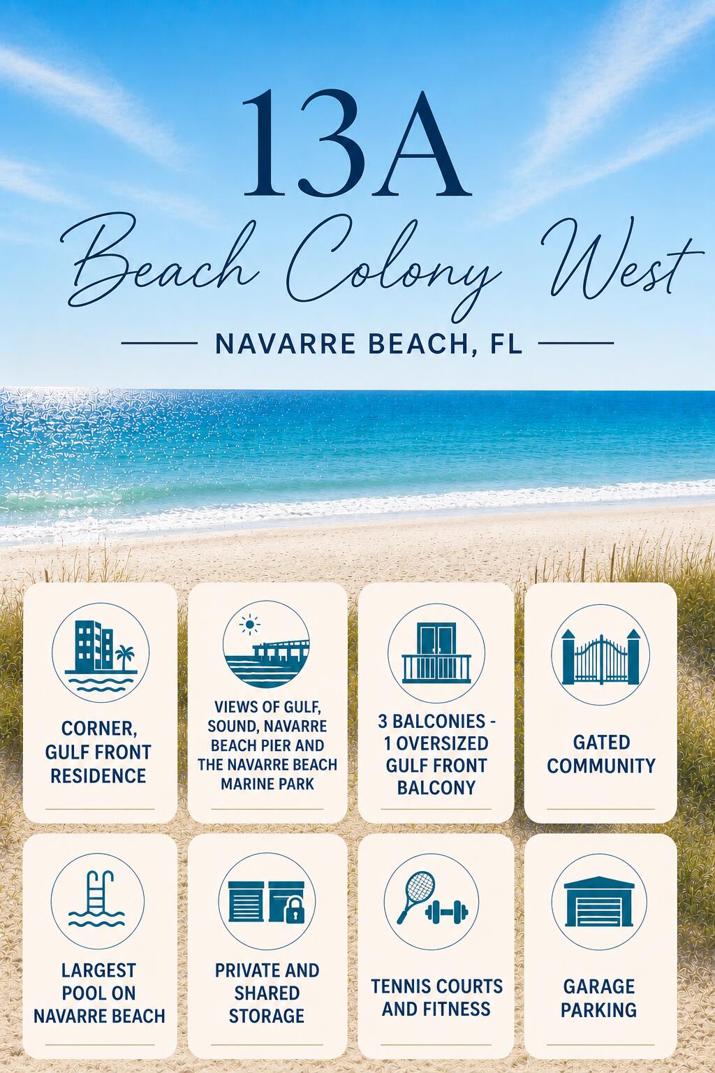 BEACH COLONY WEST CONDO - Residential