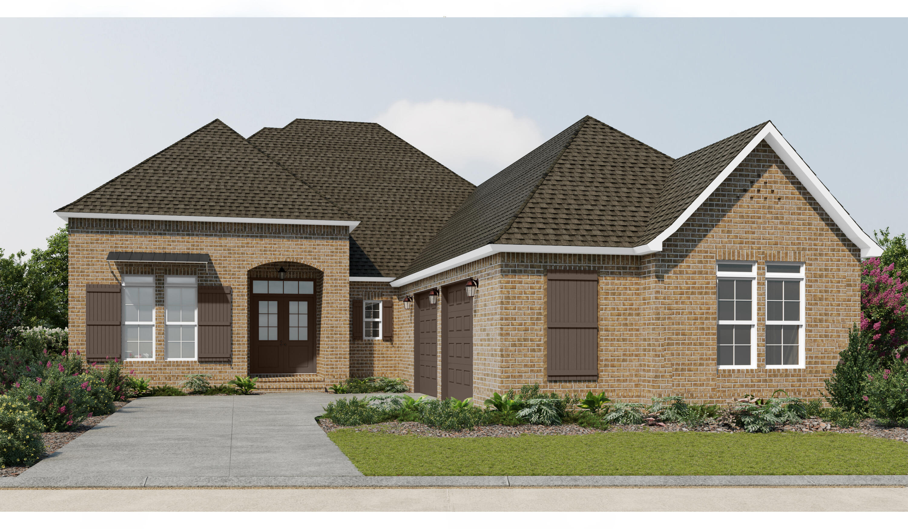 The MARLEY II B in Steamboat Landing at Hammock Bay community offers a 3BR/2.5BA, open design with flex space. Special Features: double vanity, garden tub, separate custom tiled shower, and walk-in closet in master bath, double vanity in 2nd bath, kitchen island, walk-in butlers pantry, boot bench at garage entry, covered porches, side entry garage, undermount sinks, ventless gas fireplace, LED lighting, framed mirrors in all baths, landscaping, architectural 30-year shingles, flood lights, wooden shutters, and more! Energy Efficient Features: tankless gas water heater, gas kitchen appliance package, above range pot filler, vinyl low E windows, and more! Energy Star Partner. Introduction Salt & Pine Luxury Homes, a premium division of DSLD Homes.