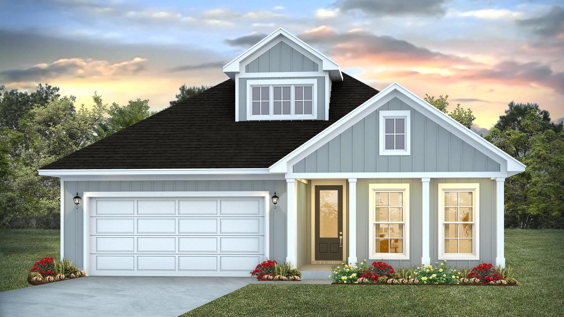 NOW SELLING! Welcome to Rosemary Sound in Gulf Breeze, FL. The stunning Jubilee Plan! With over 2,050 square feet, this beautiful single- story home offers 3-bedrooms with 2-bathrooms, a 2-car garage, and a seamless open layout. Stunning Quartz countertops in kitchen and baths, all stainless-steel appliances, gorgeous EVP wood look flooring & plush carpet in the bedrooms. The Smart Home Connect System includes several Smart Home convenient devices. Upscale home with great curb appeal. ALL LISTING pictures, colors, features, and size may vary. Square footages are approximate.