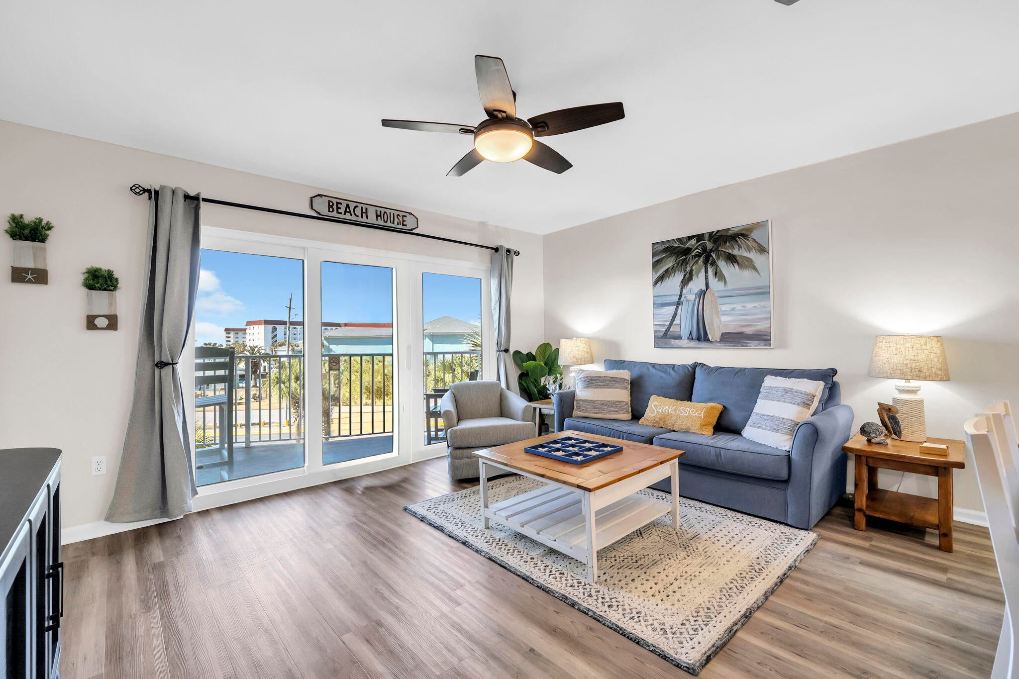 Welcome to your slice of paradise on Okaloosa Island! This beautifully updated 2-bedroom, 2-bathroom condo at SeaCrest offers the perfect combination of coastal comfort, resort-style amenities, and an unbeatable beachfront location. Thoughtfully renovated and offered fully furnished, this turnkey property is ready to enjoy as a personal beach retreat or income-producing vacation rental.
The open-concept living area creates a comfortable space for relaxing after a day in the sun, while the well-appointed kitchen provides everything needed for effortless meals at the beach. Both bedrooms offer comfortable accommodations, and the two full bathrooms provide convenience for owners and guests alike. An in-unit washer and dryer add to the functionality of this coastal getaway.
SeaCrest is a low-density beachfront community situated on a quieter stretch of Okaloosa Island, with convenient beach access, a heated pool, fitness center, covered parking, and outdoor gathering areas. Whether you're looking for a second home, a vacation escape, or a short-term rental investment, Unit 313 offers an exceptional opportunity to own a piece of the Emerald Coast. Spend your days enjoying the sugar-white sand and emerald-green Gulf waters, then return home to the comfort and convenience of this beautifully maintained coastal condo. New HAVC in 2023. Extensive exterior work done to building in 2022. All assessments have been paid. SIRS completed in 2025. New roof in 2024.
