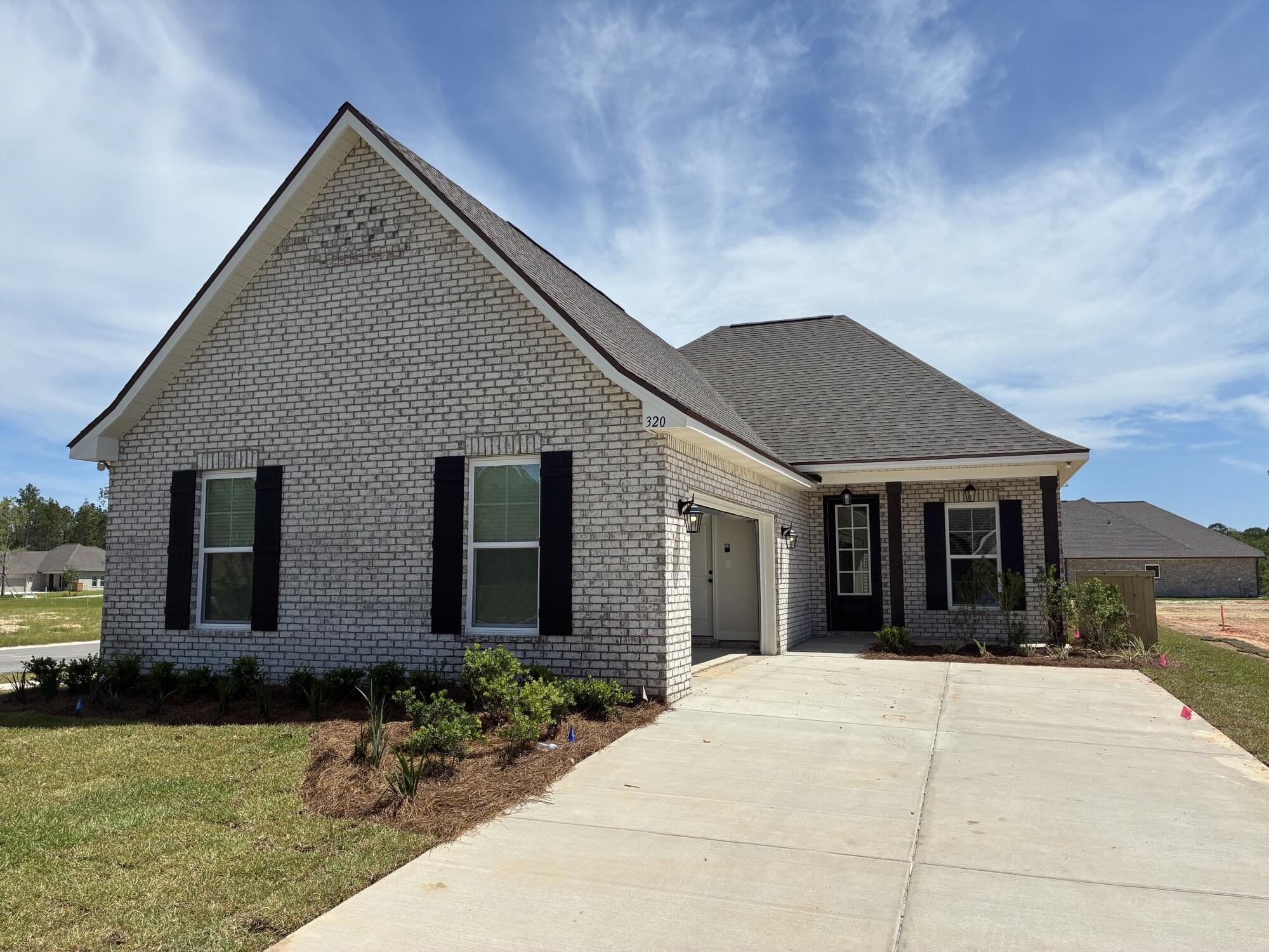 Located on a corner lot, the GAUGUIN III A in Natureview community offers a 4BR/2.5BA, open design. Upgrades added (list attached). Special Features: separate vanities, garden tub, separate custom tiled shower, and 2 walk-in closets in master bath, tray ceiling in master bed, kitchen island, walk-in pantry, drop zone with boot bench, covered porches, undermount sinks, custom kitchen backsplash, LED lighting, crown molding, ceiling fans in living and master, smart connect WIFI thermostat, framed mirrors in all baths, landscaping, architectural 30-year shingles, flood lights, and more! Energy Efficient Features: water heater, electric kitchen appliance package, vinyl low E windows, and more! Energy Star Partner.
