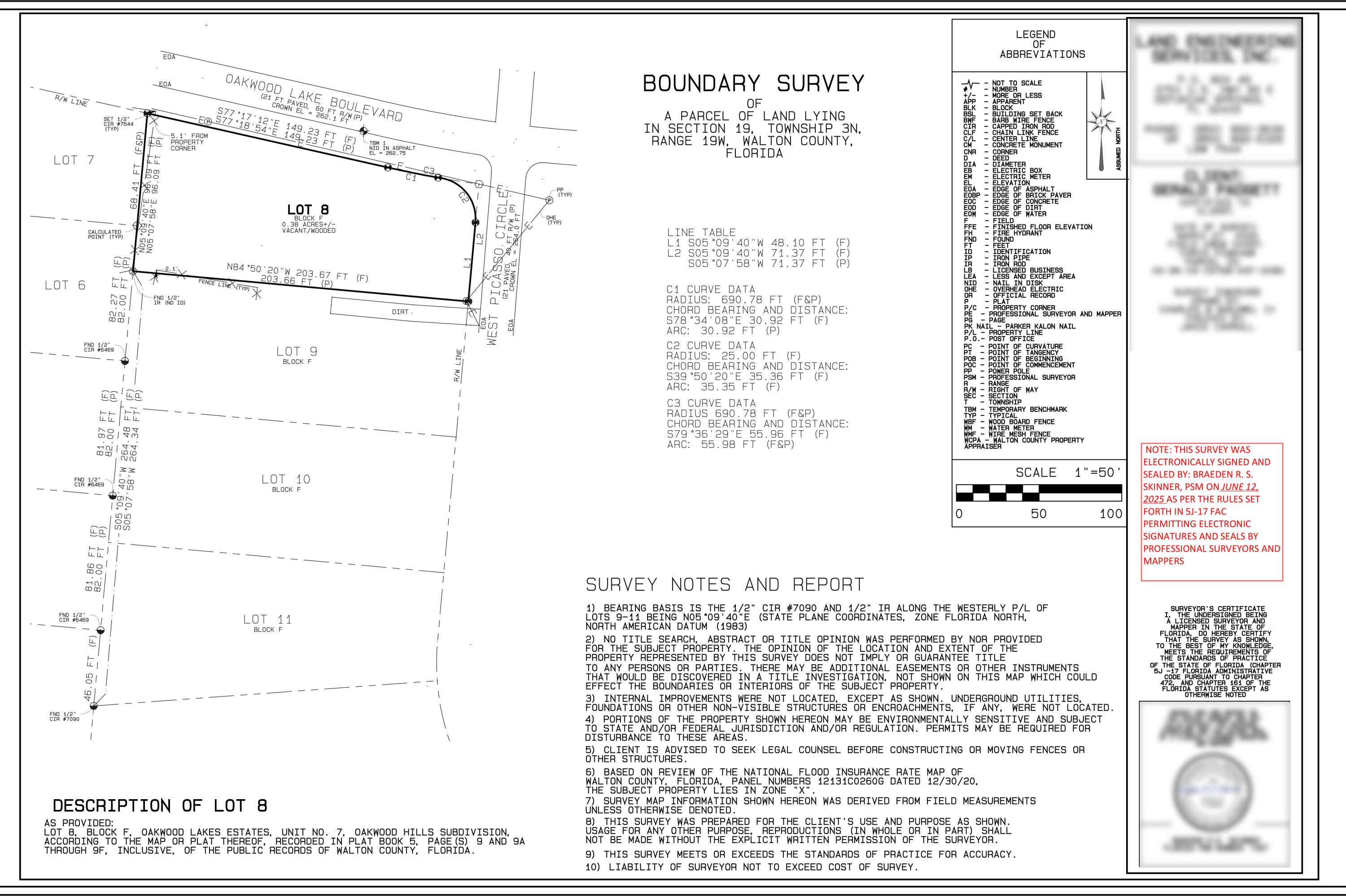 OAKWOOD LAKES ESTATES - Land