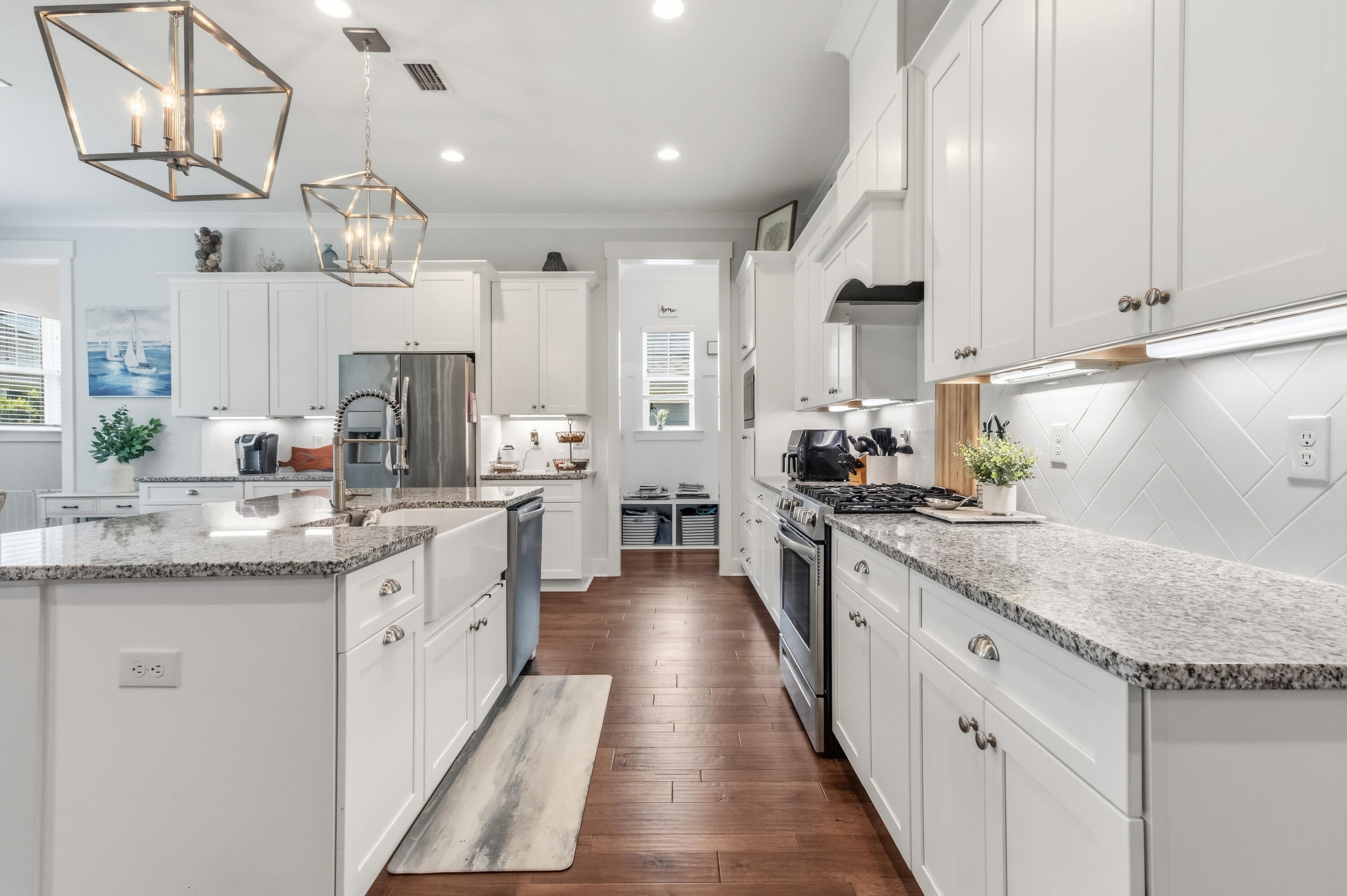 Welcome to 144 Caraway Dr, a stunning 2022-built brick beauty in Deer Moss Creek, Niceville's premier community! This 2,844 sq ft two-story home offers 4 bedrooms, 3 full baths, 1 half bath, a pocket office or dog room and a 3-car garage -- all situated on a spacious .21-acre lot with plenty of room for your dream pool, just steps from the community pool itself.

Step inside to an open-concept floor plan featuring 10' ceilings and 8' doors on the main level, engineered hardwood floors throughout the main living areas and master suite, and tile in all wet areas. The gourmet kitchen shines with a gas range and flows seamlessly into the dining and living areas, perfect for entertaining. The main-floor master suite boasts a custom-built closet for ultimate organization.

Upstairs, the versatile 4th bedroom/bonus/flex space includes its own en-suite bathroom -- ideal for guests, a home office, or a private teen suite -- plus a large walk-in attic for abundant storage.

Additional upgrades include a gas tankless water heater, designer deco switches, and attic access for easy maintenance.

Enjoy resort-style living with Deer Moss Creek's community pool just steps away, all within Niceville's top-rated school district and minutes from Eglin AFB, EOD school, and the Emerald Coast's world-famous beaches. Don't miss this move-in-ready gem in one of Niceville's most sought-after neighborhoods - schedule your showing today! Assumable VA Loan at 3.75% interest rate!