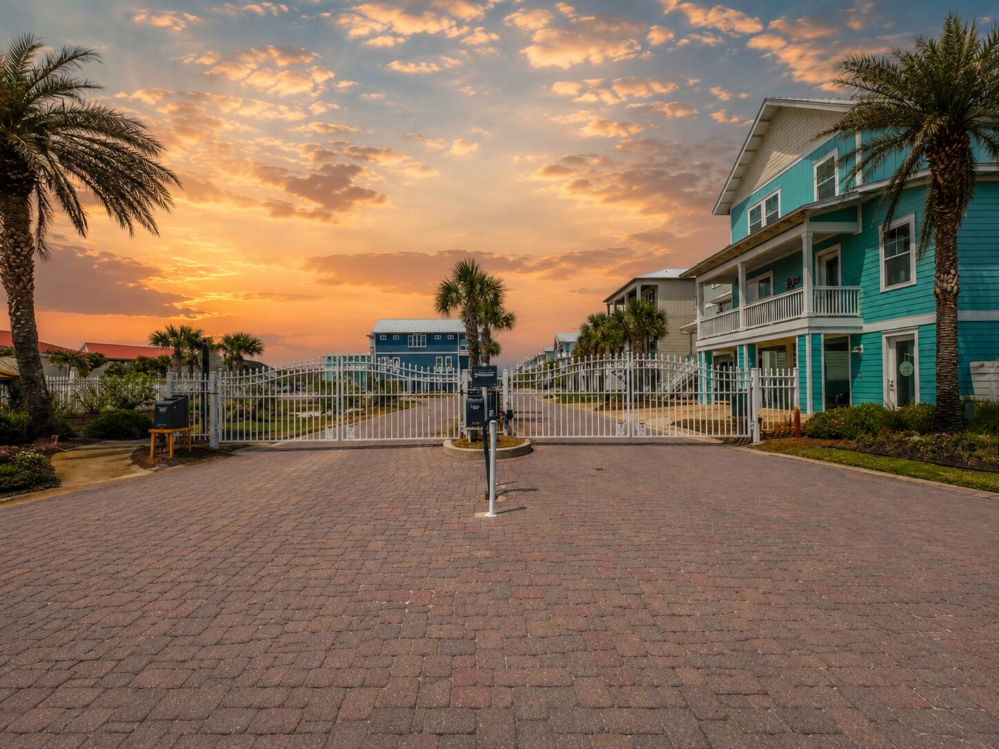 Welcome to one of the few gated communities on beautiful Navarre Beach, where coastal luxury and laid-back island living come together perfectly. This prime homesite is 100% buildable and ready for your dream beach house, whether you envision a full-time waterfront retreat, second home, or income-producing vacation rental property.

Inside the gated entrance, residents enjoy access to a community pool and charming gazebo area...perfect for relaxing afternoons, entertaining guests, or unwinding after a day on the water. Just a short stroll away, sink your toes into Navarre Beach's famous sugar-white sand and emerald waters. Spend your days watching dolphins swim by, boats cruise the Sound, parasailers soaring overhead, and jet skiers enjoying the coastline. (Might I add, fireworks on 4th of July easily seen here) 
For boating and fishing enthusiasts, nearby Juana's offers a convenient public boat launch, making it easy to enjoy everything the Gulf Coast lifestyle has to offer. Many owners love cruising the island by golf cart, embracing the relaxed beach-town atmosphere that makes Navarre Beach so special.
Once your future elevated home is complete, you'll capture breathtaking panoramic water views from multiple levels. And directly across from the gated entrance, you'll find immediate access to the Gulf side of Navarre Beach -- known for its turquoise waters, rolling waves, and postcard-worthy sunsets. Navarre Beach remains one of Florida's hidden gems, attracting visitors year after year for its natural beauty, peaceful atmosphere, and strong vacation rental demand. Surrounded by multimillion-dollar beach homes, this lot presents an incredible opportunity at an attractive price point for buyers looking to build now or invest in the future.

Build your coastal vision here and experience why so many families fall in love with Navarre Beach year after year.

Contact an agent for the documents and HOA disclosure so you know how to design your next build this year.