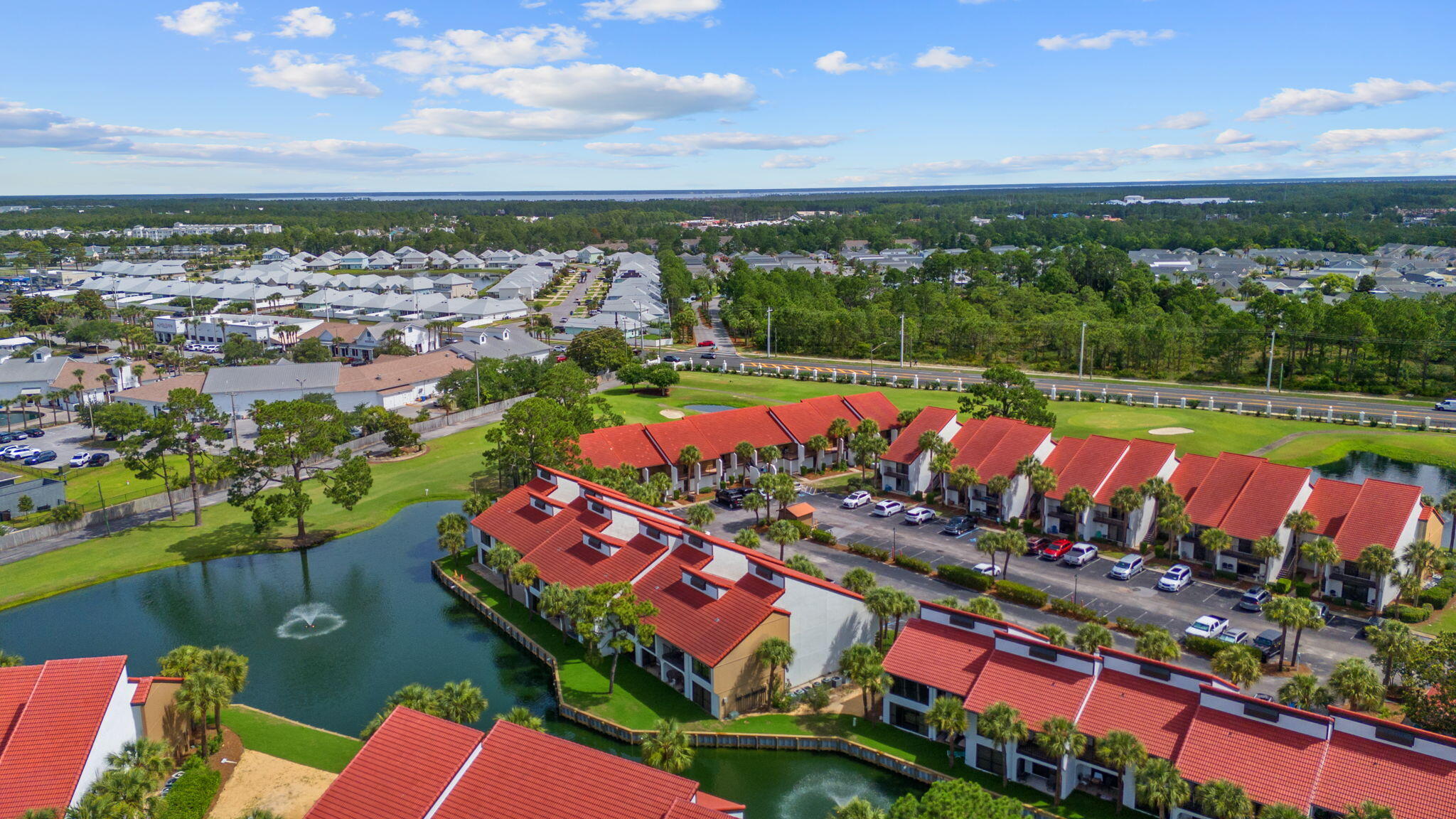 A NEW HVAC system will be installed before closing! This remodeled, gorgeous condo is resort living at its finest! Leave the world behind, grab your beach gear and experience the magic that Edgewater Resort has to offer. Located in the Edgewater Golf Villa resort, there are so many fun activities at your fingertips. You, or your guests have access to our world-famous white sand beaches and have an incredible number of activities on-site to make for fun-filled days. Located in the two-story golf villa building, this remodeled condo is one of the nicest in Edgewater; complete with an updated kitchen, bathrooms and LVP flooring throughout. Furnished, and rental ready, get the keys and move right in! Recently appraised at $325k, this beautiful unit provides instant equity! This condo is located in central PCB, and you are close to many restaurants, shopping and fun activities. Vacation life at its best! Stay as busy as you want or relax - the choice is yours with so many options including; an onsite Par 3 executive golf course right out your door, hot tubs, 11 POOLS, tennis, fitness center, children's activities, and much more! OR just relax on your private balcony. Both charming and luxurious, this golf villa is a great vacation rental or make it your home knowing that the 24-hour gated security is looking out for you. This is one of the most popular resorts on the Florida panhandle; get your private tour today!