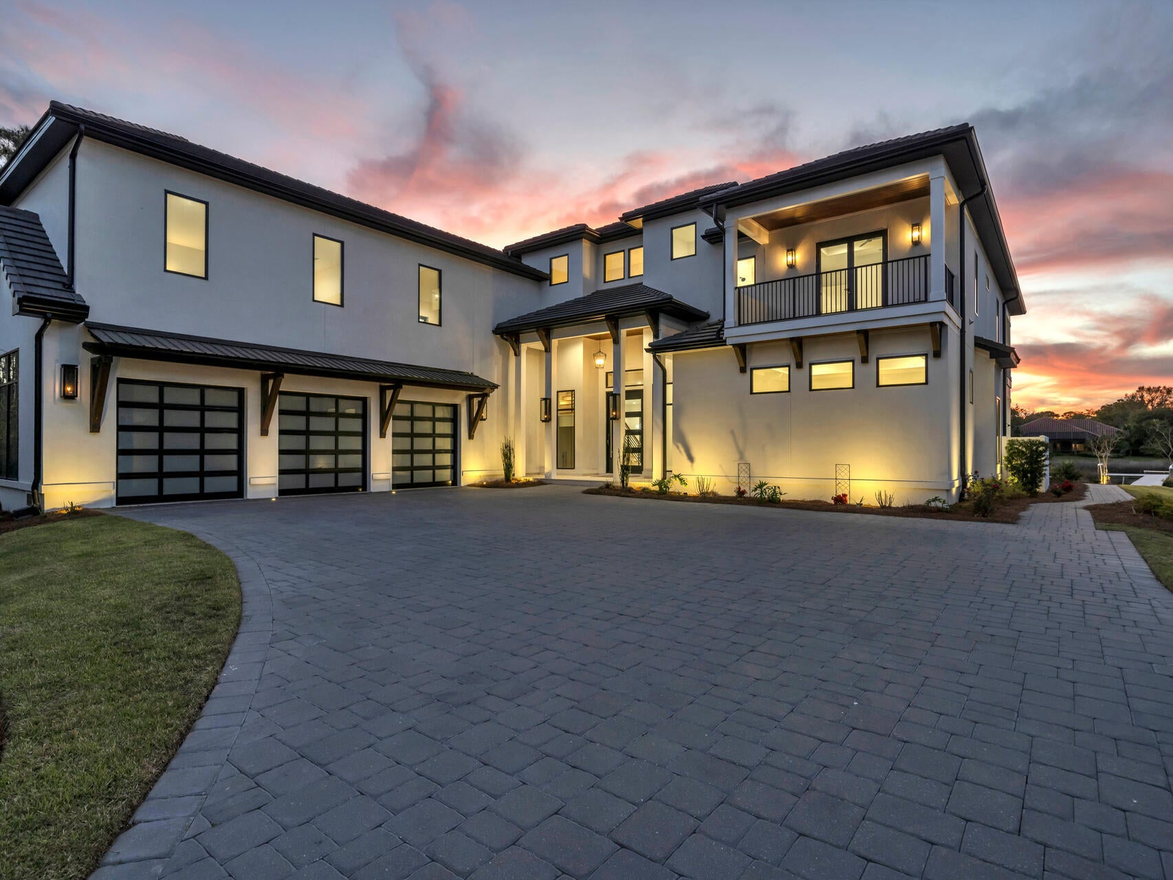 Introducing a rare opportunity to lease a $5M coastal-modern waterfront estate inside gated Kelly Plantation--one of Destin's most coveted luxury communities. This 1.12-acre homesite with approx. 520 feet of deep-water frontage on Jones Bayou, delivers sunset-rich views, a resort-style saltwater pool and spa, and a private dock with quick access to the bay, Destin Harbor, Crab Island, and the Gulf. This newly constructed home was thoughtfully designed for both everyday living and effortless entertaining. The home offers 8,917 total SF (approx. 6,651 SF heated/cooled), 6 bedrooms, 6.5 baths, multiple living spaces, and a 3-car garage with EV charging.

Step through the custom pivot door into the furnished  great room anchored by a gas fireplace wrapped in artisan Venetian plasterA, 26' lighted tray ceiling, custom LED chandeliers, and expansive glass capture water and sky from morning to night. The chef's kitchen features a Wolf gas range, Sub-Zero refrigeration, a quartzite waterfall island, and a fully outfitted butler's pantry with sink, microwave, beverage refrigerator, and ice maker. Adjacent, a glass-front wine room with custom shelving showcases your collection, while the dining area opens directly to the outdoor kitchen for seamless indoor-outdoor gatherings.

The main-level primary suite is a private retreat with its own fireplace and pocketing glass doors to the lanai and pool deck. 

Call today to see this home that is both for sale or rent.  A 26' lighted tray ceiling, custom LED chandeliers, and expansive glass capture water and sky from morning to night. The chef's kitchen features a Wolf gas range, Sub-Zero refrigeration, a quartzite waterfall island, and a fully outfitted butler's pantry with sink, microwave, beverage refrigerator, and ice maker. Adjacent, a glass-front wine room with custom shelving showcases your collection, while the dining area opens directly to the outdoor kitchen for seamless indoor-outdoor gatherings.

The main-level primary suite is a private retreat with its own fireplace and pocketing glass doors to the lanai and pool deck. The spa bath pairs floating, under-lit double vanities and a makeup station with a freestanding soaking tub and an oversized shower featuring dual heads, rain heads, and wands. Dual boutique-style walk-in closets complete the suite. Also on the first floor: a private office with discreet access to a "hidden" safe room, a powder room, a mud room, and a full laundry.

Outdoors, a heated saltwater pool and spa with LED lighting anchor an expansive paver deck designed for sunset lounging. Ceiling speakers set the mood, and the full summer kitchen with natural-gas grill, beverage refrigerator, and ice maker. 

Upstairs, four generous guest suites one secondary primary each feature raised ceilings and designer ensuite baths (floating under-lit vanities; custom tile walk-in showers; one with shower/tub). A fifth bedroom/flex room functions beautifully as a gym, with its own bath and a designated sauna space. Two suites enjoy private balconies (front and waterfront). Lifestyle amenities continue with a deluxe theater/media room offering elevated platform seating, a wet bar with beverage fridge, a large family/bonus living room, a second laundry, and a mechanical/storage room.

Boaters will appreciate the private 120' x 32' deep-water dock with swim platform and Tru-Flow composite decking and personal watercraft. From here, you're minutes to some of the Emerald Coast's finest fishing and frequent dolphin sightings.

Practical luxury underpins the design: four HVAC systems (two per floor), two gas tankless water heaters, gas-heated pool, Wi-Fi/electronic pool-spa-lighting controls, custom LED landscape lighting, irrigation system, gutters, and gas lanterns. The three-car garage (approx. 968 SF) features glass-panel doors, custom cabinetry with sink, and a smart-car charging outlet.

Kelly Plantation living includes an 18-hole championship golf course, owner's club, fitness and yoga facilities, tennis, pickleball, basketball, dog park, nature trails moments from Destin's iconic white-sand beaches, dining, shopping, and galleries. Flood Zone X with FEMA LOMR approval (FFE approx. 8'7") adds peace of mind.

Available as a luxury long-term rental.