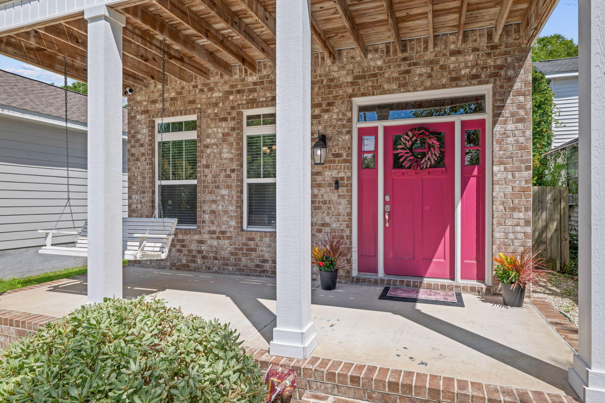The exact DOWNTOWN PENSACOLA LOCATION that you have been waiting for! Just a FEW BLOCKS from EVERYTHING that Downtown Pensacola has to offer, this AFFORDABLE, MOVE-IN READY home puts PALAFOX MARKET, LOCAL RESTAURANTS, WATERFRONT, COFFEE SHOPS, BLUE WAHOOS STADIUM and more, RIGHT OUTSIDE your door! A lifestyle of CONVENIENCE and accessibility - LEAVE THE CAR AT HOME!
Thoughtfully DESIGNED with both STYLE and FUNCTIONALITY, the exterior features DURABLE BRICK, LOW MAINTENANCE vinyl siding, TWO COVERED PORCHES, a SPACIOUS FULLY FENCED backyard, and an OPEN PATIO -perfect for ENTERTAINING!
WELCOMING interior details include an inviting BRIGHT ENTRYWAY with TRANSOM window accents, TALL CEILINGS, METAL SPINDLE stairway, wide baseboards, RECESSED LIGHTING, and LVP Flooring. 
This OPEN CONCEPT kitchen and living room plan, features a dedicated DINING or OFFICE area, a BREAKFAST NOOK space, and a convenient HALF BATH. The kitchen is the heart of the home, featuring STAINLESS STEEL appliances, a PANTRY, GRANITE COUNTERTOPS, and a hop up BREAKFAST BAR! 
All bedrooms are located on the second floor. The MAIN BEDROOM offers a PRIVATE RETREAT with direct access to the BALCONY, and an upgraded walk-in CLOSET with CUSTOM cabinetry and organization! 
With an UNBEATABLE location, ATTRACTIVE finishes, a FUNCTIONAL layout, INVITING OUTDOOR spaces, this home truly has it ALL! Seller CONCESSIONS ARE NEGOTIABLE - make this YOUR NEXT HOME! Come EXPERIENCE THE BEST of Downtown PENSACOLA LIVING!