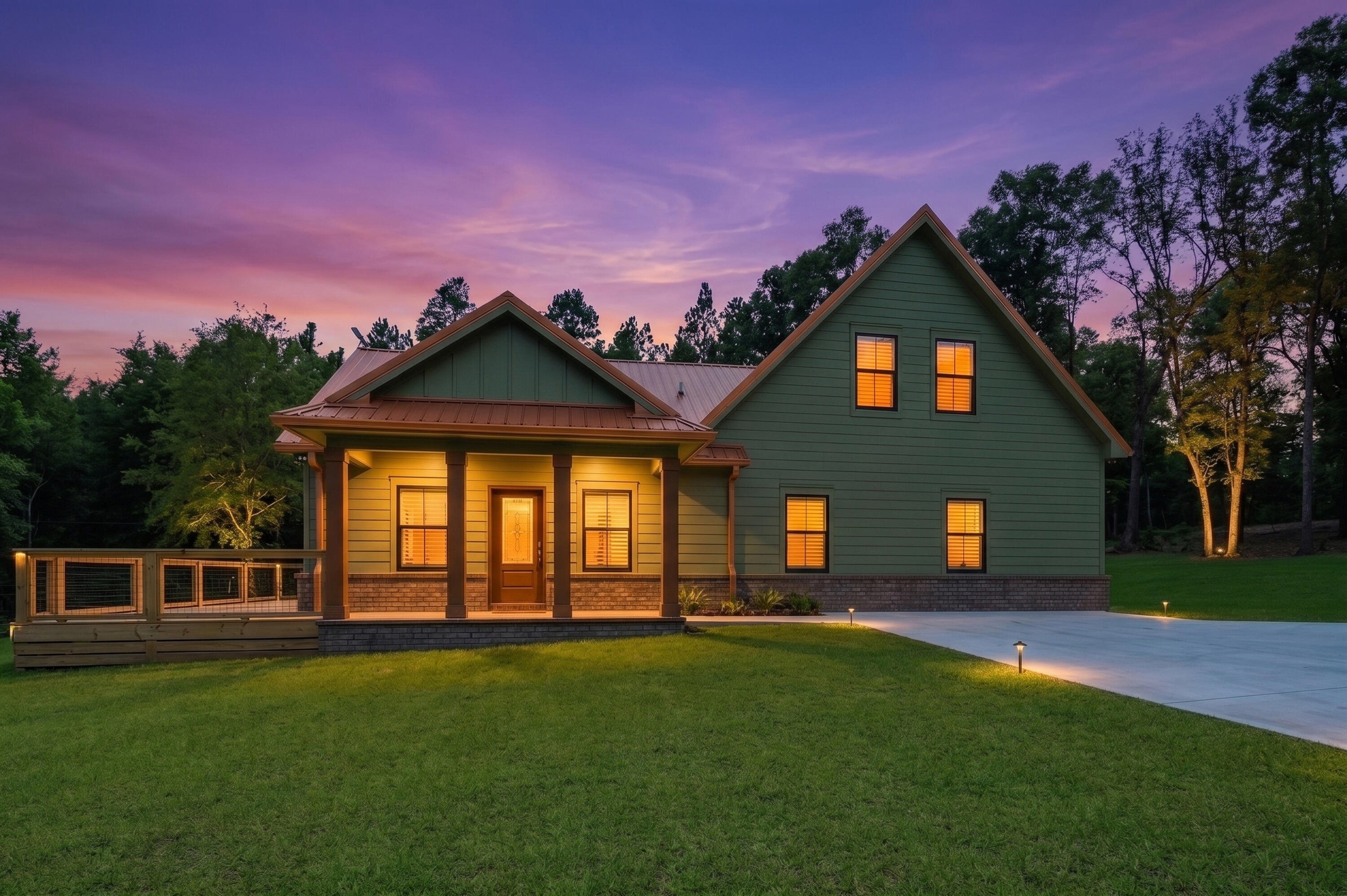 Luxury is more than beautiful finishes. It's thoughtful design, exceptional craftsmanship, and a setting that simply cannot be replicated. Introducing one of Crestview's most distinctive custom-built waterfront estates, perfectly situated on 2.13 private, lakefront acres. Designed with quality over compromise, this remarkable residence offers a rare opportunity to own a home where nearly every detail was intentionally upgraded--not because it had to be, but because excellence was the standard. From the moment you arrive, the sweeping fiber-reinforced concrete driveway welcomes you through a picturesque setting of mature trees, manicured grounds, and peaceful water views. The exterior immediately sets the tone with timeless architecture, warm cedar accents, an inviting front porch, and a stunning wraparound deck overlooking the lake. Completing the home's impressive exterior is a gorgeous copper-colored metal roof accented by matching copper gutters, adding timeless character and exceptional curb appeal. Step inside and you'll immediately notice this is not builder-grade construction.
The home showcases timeless finishes throughout, including elegant crown molding, upgraded baseboards, custom door and window casings, oversized handcrafted red oak window stools, plantation shutters on every window, solid red oak stair treads and handrails, and a beautiful shiplap fireplace feature wall that anchors the spacious living room. Every space feels refined while maintaining the warmth. At the center of the home, the gourmet kitchen was designed to gather people together. Custom cabinetry stretches to the, ceiling, complemented by beautiful stone countertops, subway tile backsplash, stainless appliances, designer lighting, and an oversized island perfect for entertaining or everyday living.
The owner's suite offers a peaceful retreat featuring a luxurious spa-inspired bathroom complete with a custom frameless glass shower, lighted anti-fog mirror, elevated comfort-height fixtures, and finishes selected for both beauty and longevity. Upstairs, an expansive bonus room provides endless flexibility. Whether envisioned as a media room, executive office, fitness studio, guest retreat, playroom, or additional sleeping quarters, this incredible space adapts beautifully to your lifestyle. Beyond its beauty, this home delivers a level of engineering and functionality rarely found at this price point. TWO separate high-efficiency HVAC systems independently serve each level for maximum comfort and efficiency. A whole-home central vacuum system includes a convenient retractable hose downstairs. A professionally installed six-camera wired security system allows monitoring directly from the living room or owner's suite televisions. A six-zone irrigation system keeps the property lush year-round, while six-inch seamless gutters with underground drainage provide long-term protection. The lakefront improvements are equally impressive. The property is already equipped with a 240-volt electrical circuit, 110-volt outlet, and freshwater connection at the lake, making it perfectly suited for future waterfront enhancements, outdoor entertaining, or recreational use. A 30-foot security pole with a powerful 1,000-watt LED light provides additional security while maintaining the peaceful setting. The expansive 12' x 28' treated deck creates the perfect outdoor living space to host family and friends, enjoy breathtaking sunsets over the water, or simply unwind while watching wildlife along the shoreline. Perhaps most impressive is what buyers cannot immediately see. The sleeping quarters were constructed using double-wall construction reinforced with 14-inch steel beams, reflecting an extraordinary commitment to structural integrity rarely found in residential construction today. Homes of this caliber are exceptionally difficult to duplicate. The combination of custom craftsmanship, luxury finishes, premium infrastructure, private acreage, and lakefront living would cost substantially more to recreate in today's market. For the buyer searching for something beyond the ordinary--for someone who values privacy, quality, timeless design, and the peace that comes with waterfront living--108 Creek Drive is truly one of one. This isn't simply another beautiful home.

It's a legacy property.