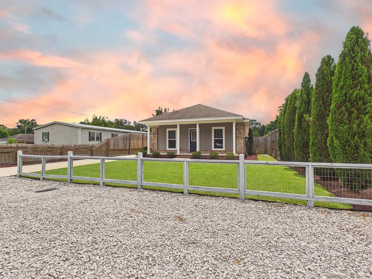 Welcome to 4606 Range Road in Niceville. Built in 2018, this well-maintained 3-bedroom, 2-bath home offers 1,848 square feet of thoughtfully designed living space and a 2-car detached garage.

The split-bedroom floor plan provides a functional layout, while the open-concept kitchen, dining, and living areas create a spacious central gathering space. Outside, the beautifully manicured lawn adds to the property's curb appeal and provides an inviting setting to enjoy the Florida outdoors.

With no HOA and a location near Bluewater Elementary School, this property offers added flexibility and convenient access to everything the Niceville and Bluewater Bay area has to offer. Combining newer construction, an open layout, generous living space, and a detached garage, 4606 Range Road is ready for its next owner to enjoy.