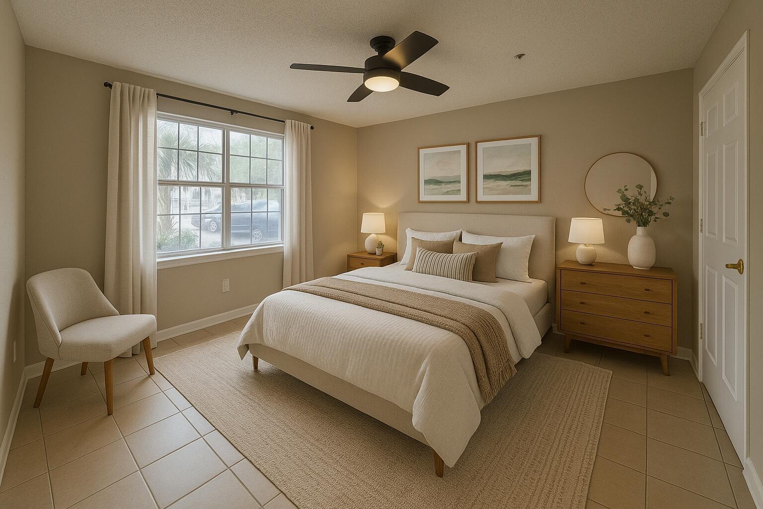 Ideally located in the heart of Destin, this 2-bedroom, 2-bathroom first-floor condo offers an excellent opportunity as a primary residence, vacation getaway, or investment property. With a functional layout, ground-floor convenience, and a central location close to many of Destin's most popular attractions, this property provides outstanding value and flexibility.

The open living and dining area creates a comfortable space for everyday living, while the split-bedroom floor plan offers privacy for owners and guests alike. The spacious primary suite features an en-suite bathroom and ample closet space, while the second bedroom and full bath provide room for family, visitors, or a home office.

Step outside to your private patio and enjoy views of the surrounding greenery and mature landscaping. The first-floor location offers easy access with no stairs to climb, making daily living and unloading beach gear a breeze.

Community amenities include a swimming pool, clubhouse, and fitness center. Located just minutes from Destin's award-winning white-sand beaches, Destin Commons, Big Kahuna's Water Park, The Track, Morgan Sports Center, premier golf courses, shopping, dining, and Destin Executive Airport. Popular local favorites including Ruth's Chris Steak House, The Back Porch, and LuLu's are all nearby. Whether you're looking for a full-time residence, second home, or investment opportunity, this centrally located condo puts you close to everything that makes Destin one of Florida's most sought-after coastal destinations.