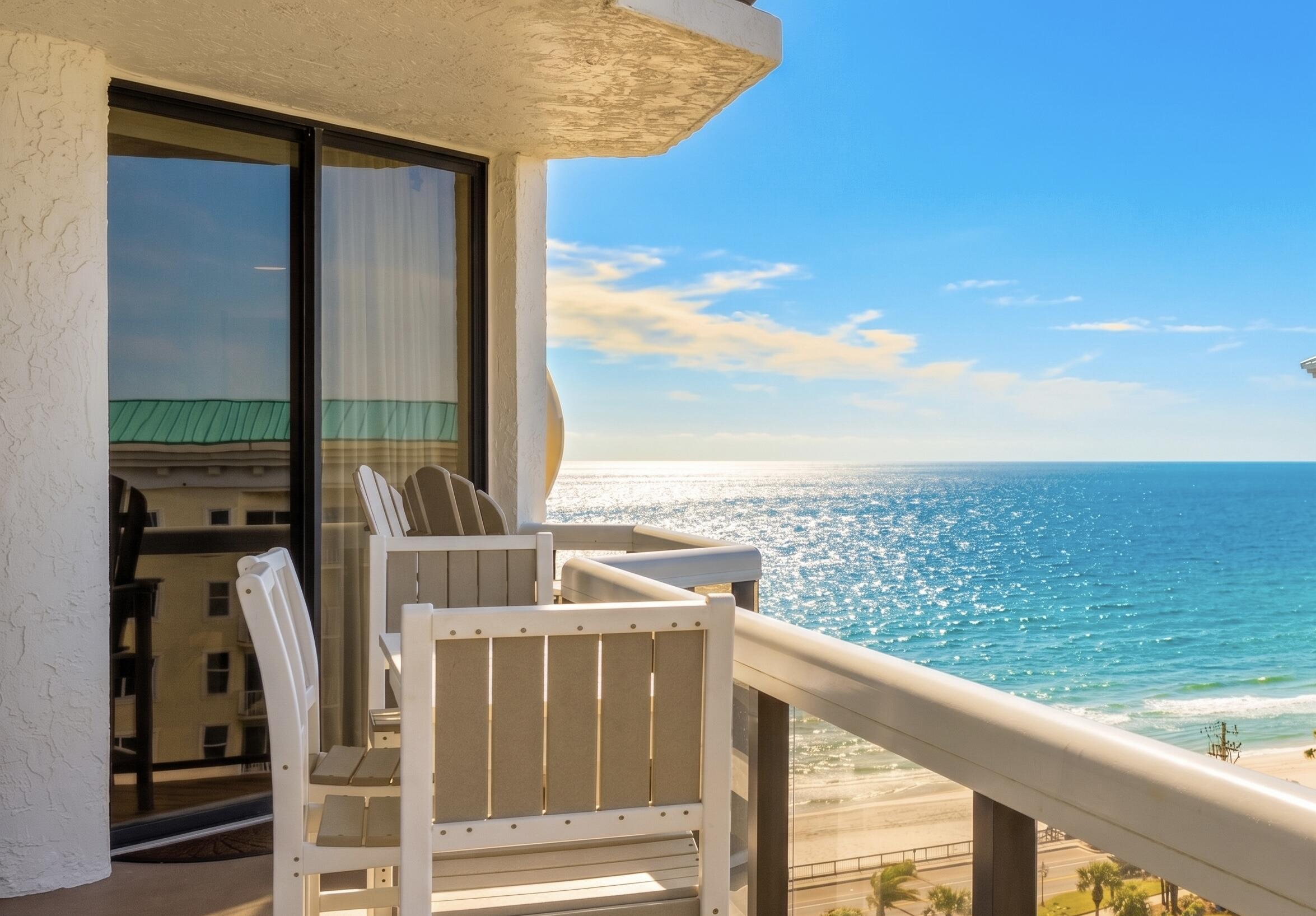 A family friendly property that renters will love. Checks all the boxes: Spacious, updated, and steps from the beach. This 3-bedroom, 3-bath corner condo at Surfside Resort offers a rare blend of lifestyle and income potential. With a smart lockout layout, owners can enjoy extended stays while renting part or all of the condo when away. Sold fully furnished, the residence features ceramic tile throughout, remote-controlled shades, and updated kitchen and baths with white cabinetry, granite countertops, and modern finishes. The lockout allows the unit to function as a full 3-bedroom or as a 2-bedroom and 1-bedroom, each with its own entry and balcony--an ideal setup for offsetting ownership costs. The unit sleeps 8 and has a strong rental history, with $78,007 in 2024 and $68,689 in 2025. Why this condo?  It stands out not because of a single feature, but because of how well everything works together for an owner who wants to enjoy the beach lifestyle while making a smart long-term decision. 

With three true bedrooms and three full baths, this condo offers the size and livability that second-home buyers and extended families are looking for: space to settle in, host comfortably, and stay longer when visiting. The condo has been thoughtfully renovated and meticulously maintained, with ceramic tile flooring throughout (no carpet), updated kitchen and baths featuring white cabinetry, granite countertops, and modern tile, and an open-concept layout that feels bright, clean, and easy to live in. Remote-controlled shades in the living and dining areas add both convenience and comfort. No work or expense needed. 

One of the most valuable features is the flexible lockout floor plan. This allows the unit to be enjoyed as a full 3-bedroom residence, or separated into a 2-bedroom and a 1-bedroom each with its own private entry, balcony, and views. This design gives you multiple options: enjoy the entire condo for personal use, rent it as a whole, or occupy one side while renting the other. For lifestyle-focused buyers, this flexibility is key; it allows ownership costs to be offset while still preserving privacy and personal enjoyment.

The unit comfortably sleeps eight and has a strong rental history, with documented income and projected rental potential that can significantly reduce the cost to own. This makes it especially attractive to buyers who want a beach place now, without carrying the full burden of ownership long-term, and who like the idea of renters helping pay down the property over time.

Location is another major driver of value. Surfside Resort sits just steps from the beach with private, deeded beach access via a unique skywalk to the Gulf of Mexico. Owners and guests are also close to shopping, dining, golf, and everyday conveniences features that matter not only for personal enjoyment but also for consistent rental demand year after year.

Surfside is a true resort-style community, offering an on-site restaurant with room service, beachfront and poolside bars, heated pool, kiddie pool, hot tubs, fitness center, spa and salon, tennis, pickleball and basketball courts, shuffleboard, and the onsite restaurant has weekly beach bonfires that are a favorite with guests of all ages. Covered parking, heated and cooled interior corridors, on-site management, maintenance, and security add ease and peace of mind for owners who are not always local.

Equally important in today's condo market, Surfside is a well-managed, storm-rated building with no special assessments, and the 2024 Structural Integrity Reserve Study identified no structural integrity concerns, confirming the building is structurally sound. This provides buyers with confidence in both the physical condition of the property and the long-term stability of the association.

For buyers seeking more than just a place to stay, those looking for a beach home that is spacious, updated, walkable, flexible, and financially sensible this residence delivers. It's a property designed to be enjoyed now, supported by rental income along the way, and positioned for long-term ownership with confidence.