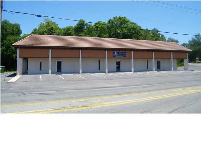 Convenient to Eglin AFB! This end-unit sits on the right corner of the building and offers 35 feet of street frontage and plenty of parking. The current layout includes four offices--one suitable as a reception area--plus two smaller rooms ideal for storage and a bathroom area. With a signed three-year lease, the owner is open to discussing remodel options to better fit your needs.

Please call the office at 850-244-2100 x-0 to schedule an appointment.