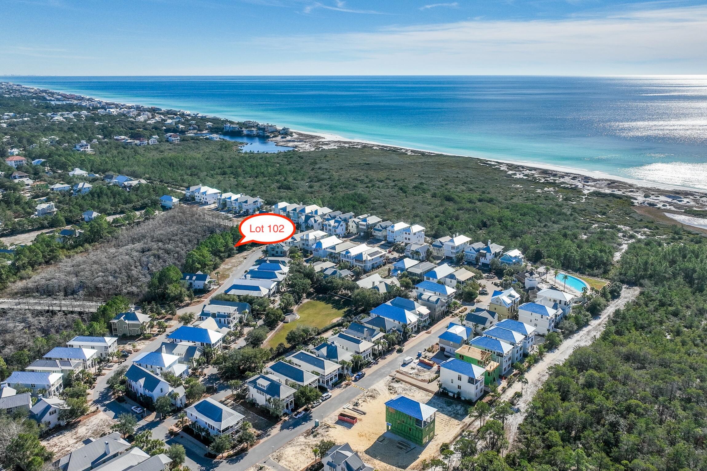 Situated on the gorgeous cypress pond that the community is famous for! Located just one block from an award winning elementary school, minutes from shopping, entertainment, dining and more. This amazing subdivision consists of 44 acres situated 25 feet above sea level. There are 4 approved builders for the community. Cypress Dunes is known for its landscaping of native plants, a 200 year old Cypress Head, state of the art amenity center, and breathtaking views of a Coastal Dune Lake and the Gulf of Mexico. Cypress Dunes is completely surrounded by Topsail Hill State Preserve which offers 3.2 miles of secluded white sandy beaches, kid activities, nature trails, camp sites, The Cypress Dunes amenity center boasts an infinity edged pool, hot tub, workout facility, covered fireplace, 2nd level sunset deck, and an owners party room with a commercial kitchen, all overlooking the Gulf of Mexico! Other amenities include a 2nd pool in Phase 2, boardwalks through the Cypress Pond, tennis courts, and a plush lawn area for recreational use. With a total of 207 home sites, this gated community has the classic Florida Cottage design consistent throughout this unique subdivision. There are a variety of elevations and styles available to choose from if you wish to build a different floor plan. The well known Sandestin Golf & Beach Resort is just 5 minutes away with 4 award winning championship golf courses, 15 world class tennis courts, 113-slip marina, water sports and the famous Baytowne Wharf. Grand Boulevard Shopping Center offers a movie theater, Publix grocery, Sacred Heart Hospital, name brand shopping and restaurants like Flemings Steak House, PF Chang's, and Emeril's.