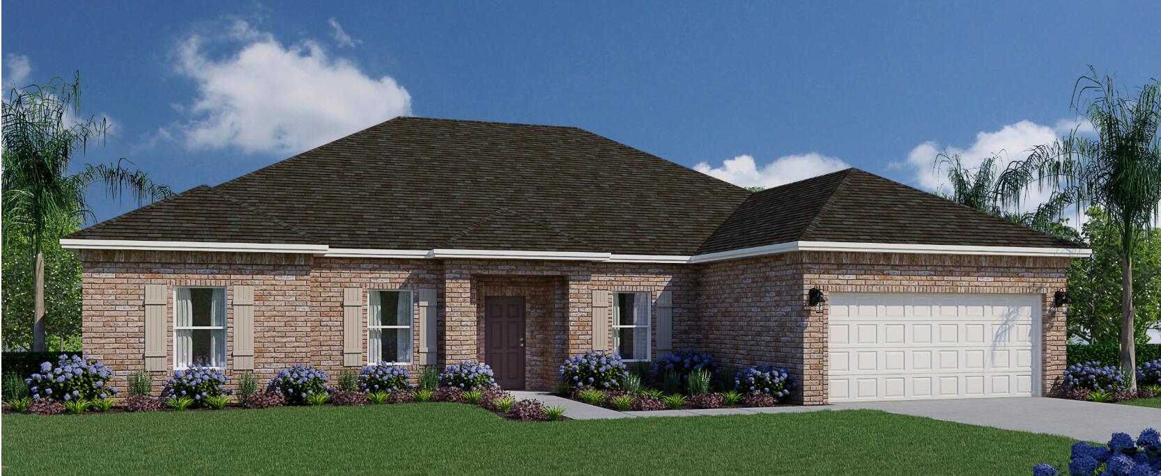 Caliza Model. the open concept starts from the moment you walk into your home and are greeted by a flex room to one side and the formal dining room on the other side. As you take a short stroll in you will be immediately awe struck at the space of the oversized Kitchen that is over looking into the large great room. This area is big enough for everyone to pile in and avoid the elbow running but also give the cook of the family the ability to be apart of it all while still working away in the kitchen. The outdoor living space give you plenty of extra room to enjoy your yard. Your home is a split 4 bedroom with the owners suite being privately located off the kitchen and the 3 spare rooms being located on the other side of the home off the great room.