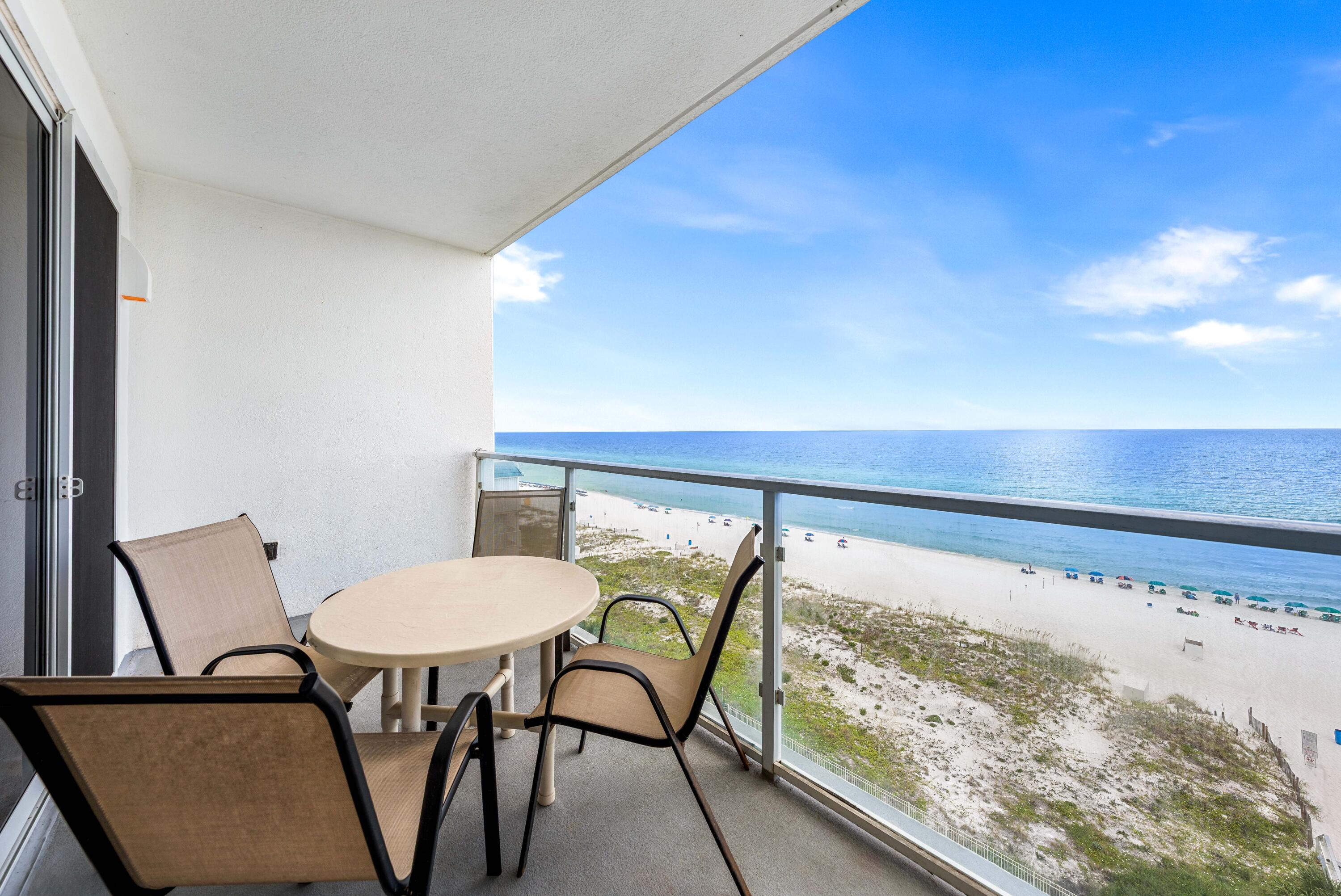 Positioned on the 7th floor of Sterling Sands, this Gulf-front condo offers unobstructed views of the emerald waters and sugar-white sand from one of Destin's most desirable beachfront locations. The two-bedroom, two-bath floor plan provides a strong foundation for a vacation home, second residence, or investment property, with the flexibility for a new owner to update and personalize the interior to match their vision.

The open living area and kitchen overlook the Gulf, creating a bright coastal setting with the view as the focal point. Sleeping accommodations include a king bed, bunk beds, and a queen sleeper sofa, allowing the condo to comfortably accommodate families and vacationing guests. Sterling Sands offers 460 feet of beachfront, a Gulf-front community pool and hot tub, fitness center, grilling area, and daily beach service. Centrally located in Destin near dining, shopping, entertainment, and family attractions, this property combines direct beach access, impressive Gulf views, and excellent potential in a highly sought-after resort community.