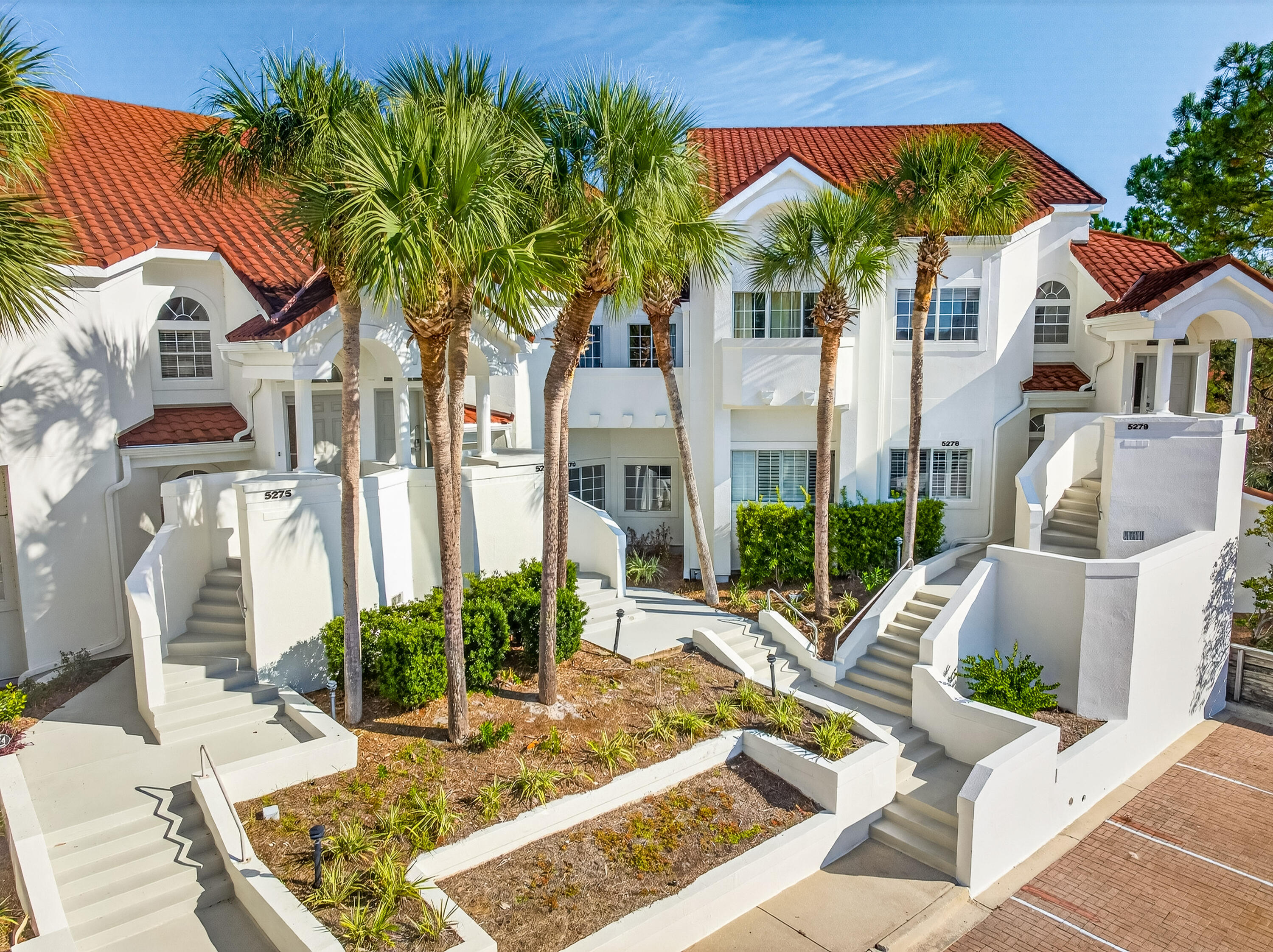Discover this beachside villa in Sandestin Golf and Beach Resort. Beautifully updated, this spacious 3-bedroom, 3-bath Tivoli villa offers 1,910 sq. ft. of bright, open living designed for both impressive rental potential and effortless family getaways. Situated along the Baytowne Golf Course, the home features a welcoming open-concept living and dining area that flows seamlessly onto a screened-in wrap-around balcony--accessible from the living room, dining room, and primary suite. This serene outdoor space overlooks the 13th green and fairway, providing the perfect setting for quiet mornings or relaxing evenings with family and friends. The primary suite offers double closets and an ensuite bath with a double vanity, soaking tub, and walk-in shower. Also includes a very nice 4 seater golf cart. Two guest bedrooms provide comfortable accommodations for visitors, with two additional full bathrooms conveniently located nearby.

Additional highlights include golf cart parking, new flooring throughout, a full-size laundry room, and a large owner's closet. Enjoy being just a short distance from the seasonally heated Tivoli pool and the resort's sugar-white sand beaches, with all of Sandestin's renowned amenities right at your fingertips.

Tivoli by the Sea residents enjoy front-door parking, curbside trash pickup, and proximity to all of Sandestin's world-class amenities, beaches, golf, dining, shopping, and entertainment.

As an introduction to the Sandestin lifestyle, we invite our new owners to explore amenities that make Sandestin special. The listing brokerage and seller(s) are presenting the buyer(s) of this property with (2) 90-minute rounds of Tennis court time, a golf foursome at one of our three championship courses, and a round of golf for up to four (4) players at the unrivaled Burnt Pine Golf Club.

Sandestin Golf and Beach Resort features more than seven miles of beaches and pristine bay front, four championship golf courses, 15 world-class tennis courts, a 226-slip marina, a fitness center, spa and celebrity chef dining. Shop, dine and play at the charming pedestrian village, The Village of Baytowne Wharf and more. Inside the gates of the resort, residents enjoy a balanced lifestyle of high-class living, spanning the 2,400 acres from the beach to the bay. Everything within the gates of the resort is accessible by golf cart or bicycle. The entire resort is interconnected by miles of pedestrian, bike and golf cart paths that weave through groves of live oaks, meandering past natural lagoons, fountains, man-made lakes, and meticulously landscaped fairways.