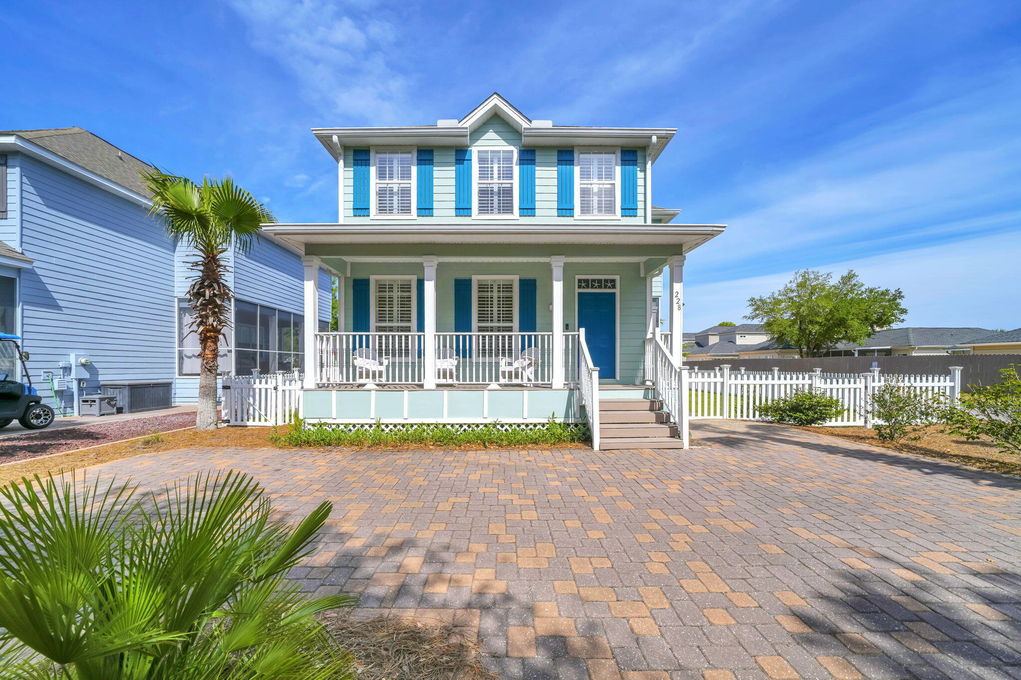 Charming beach house just ½ mile from the beach and steps from Santa Rosa Beach and Golf Club! Step into easy coastal living in this beautifully maintained 3-bedroom, 2.5-bath home. Lovingly cared for by its original owner and never rented, this home offers the perfect combination of comfort, location, and thoughtful improvements.

The home features plantation shutters throughout, updated LVP flooring upstairs and downstairs, fresh interior and exterior paint, a newer Carrier HVAC air handler, gutters, spray-foam insulation in the crawlspace, and a fenced backyard. The front and back steps and decks have also been rebuilt and stained, and an outdoor shower adds the perfect touch after a day at the beach. Additional updates include smart-home features and USB outlets in the kitchen.

With over $50,000 in documented improvements, this home has been thoughtfully maintained and updated over the years. Enjoy being just steps from the community pool, with convenient access to Hwy 98 and 30A--making beach days, golf, dining, and all that Santa Rosa Beach has to offer effortless.

A wonderful opportunity to own a well-maintained coastal home in an unbeatable location! Short term rentals are allowed.