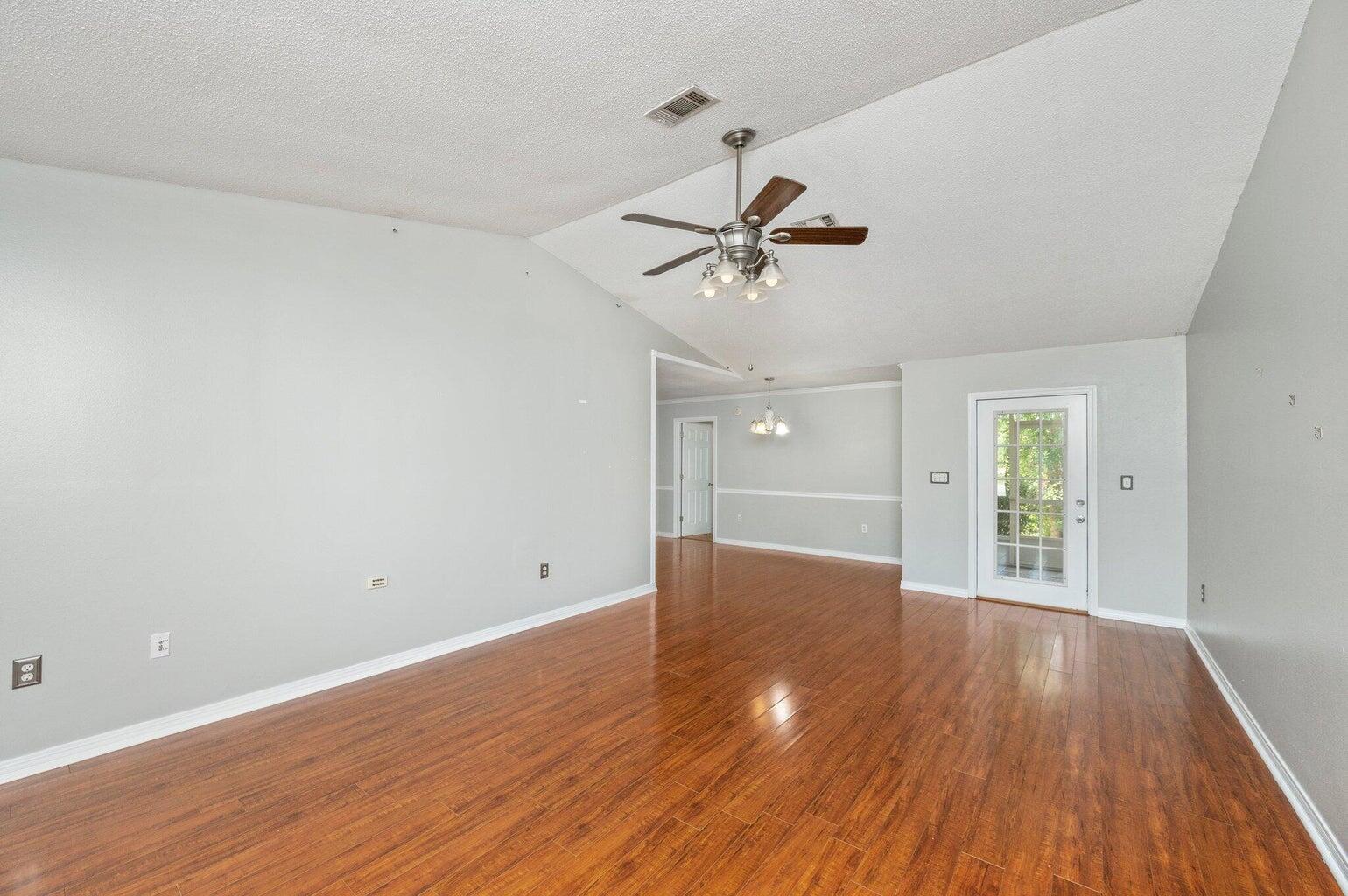 Back on the market after Buyer's home sale fell through. New water heater, and electrical, and all repairs complete.
Adorable, move-in-ready home tucked in a cul-de-sac in South Crestview! Perfectly located for those needing a short commute to Duke Field and Eglin military bases, this home is big on living! Step inside to discover an open and inviting living space with soaring high ceilings that create a bright and airy atmosphere. Hard floors, and tile, and a great layout. The kitchen boasts updates, stylish finishes, and plenty of counter space for all your culinary needs. Offering three spacious bedrooms and two bathrooms, with a split floor-plan. The 1/3 acre large yard is a true gem, with screen porch and privacy. The backyard also includes a handy storage shed for all your tools and equipment, keeping your outdoor area organized and clutter-free.Additional features of the home include a one-car garage,perfect for parking or extra storage, and a location that's hard to beat. Roof is metal.  Water heater 2026,  HVAC is 2021