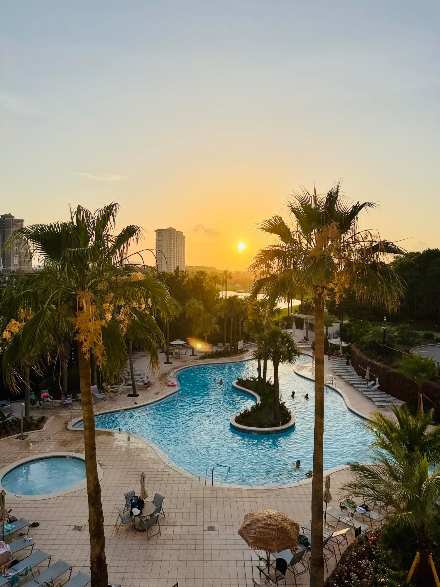 Located on the south side of Sandestin Golf and Beach resort, Luau 6328 has been recently been updated and boasts an exceptional rental history Seller NET RENTAL INCOME for 2025 is $47,684 & That's AFTER cleaning fees, HOA dues, SOA dues, power, linens/expenses and taxes off the gross income -  If you're looking for your next income producing rental, look no further! Unit 6328 is completely turn-key, and rental ready, -offered fully furnished and decorated, to include an in-unit washer and dryer, new coastal inspired furnishings, linens along with kitchen and beach essentials. This 1 bedroom, 1 bathroom condo exudes coastal charm with new furnishings, and decor. Luau 6328 also offers beautiful sunset facing views of the resort, lagoon pool, and peek-a-boo views of the Gulf from your living room and private balcony. Luxury vinyl plank flooring throughout the condo gives you a touch of sophistication as well as easy maintenance. The open living area seamlessly flows into the fully-equipped kitchen which offers a breakfast bar, freshly painted cabinets and ample counter space. Luau also has garage parking and owners storage closets downstairs to store your beach essentials, secure your bike/s and or utilize for your storing needs. Relish in resort amenities: relax by the beautiful lagoon-style pool, utilize the Luau fitness center or take a short walk to enjoy the beach! Sandestin resort is surrounded by 4 golf courses for those avid golfers, tennis and pickle ball courts on the north end of the resort, Sandestin marina is also on the north end of the resort for those avid golfers, and tennis and pickle ball courts on the north end of the resort. Sandestin marina is also on the north end of the resort to enjoy boating or water sports. At the heart of Sandestin Golf and Beach Resort is  where you can revel in the fun and events at The Village of Baytowne. Dine in one of the restaurants or have some drinks at one of the bars and or take the kids to the playground, arcade, or walk around the Village to partake in the weekly events: movie nights, live bands, weekly fireworks and magic shows along with seasonal events for the holidays. This is resort living at its finest, this is more than place, it is a lifestyle -perfect for making unforgettable beachside memories.
