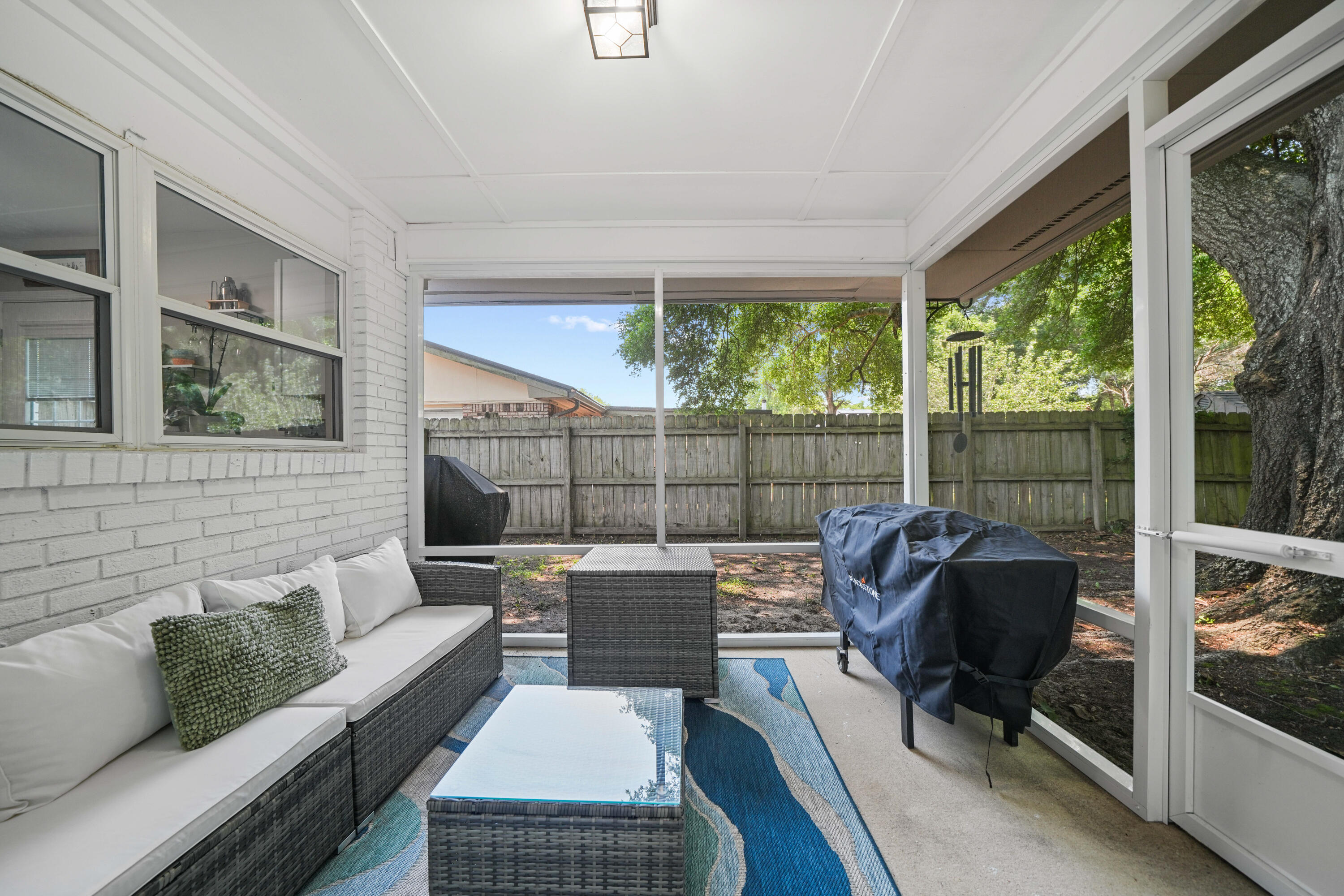 *Eligible for a VA assumption with a 5.25% rate*

Move-in ready in the heart of Shalimar! Welcome to 39 9th Street, a beautifully updated 3-bedroom, 2-bath brick home offering an open floor plan, stylish finishes, and an unbeatable location just minutes from Eglin Air Force Base, Hurlburt Field, shopping, dining, parks, and the Emerald Coast's white-sand beaches. Filled with natural light, the spacious living area flows seamlessly into the kitchen and dining space, creating the perfect layout for everyday living and entertaining.
Recent improvements provide peace of mind, including a new HVAC system (2025) and roof (2022). Luxury vinyl plank flooring, updated finishes, and a fresh, modern feel make this home truly move-in ready.
Step outside to enjoy the newly screened back porch, an ideal space for morning coffee, outdoor dining, or relaxing after a long day while overlooking the large, fully fenced backyard with plenty of room for pets, gardening, or entertaining. An attached two-car garage adds convenience and additional storage.
Whether you're searching for your first home, looking to downsize, or simply want an updated home in one of Shalimar's most convenient locations, this property offers comfort, functionality, and lasting value. Don't miss your opportunity to own a move-in ready home with major system updates and easy access to Eglin Air Force Base, local parks, shopping, dining, and everything the Emerald Coast has to offer. Back on market due to no fault of seller