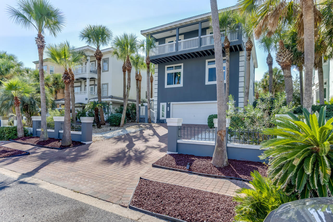 Welcome to coastal living at its best! This charming home is located in the highly sought-after Terra Cotta Terrace community, just steps from the sugar-white sands and emerald waters of the Gulf. Whether you're looking for a primary residence, vacation getaway, or investment opportunity, this property delivers the perfect blend of comfort, convenience, and beachside lifestyle.
Inside, you'll find a spacious layout designed for gathering and relaxing, with multiple living spaces ideal for family and friends. The primary suite offers a private retreat complete with a cozy gas fireplace and access to a balcony, the perfect spot to enjoy morning coffee or evening breezes. The third-floor bedroom doubles as a fun entertainment space, featuring plenty of room for guests and a selection of games that make it a favorite hangout for kids and adults alike. Front and back balconies extend the living space outdoors, giving you multiple vantage points to soak up the coastal air.
As a resident of Terra Cotta Terrace, you'll have access to wonderful community amenities including a private deeded beach access, swimming pool, tennis courts, and sand volleyball. The neighborhood is golf cart-friendly, making beach runs and exploring the area a breeze.
The location is unbeatable just a short stroll or quick ride to the Gulf, and minutes from some of Destin's best dining, shopping, and entertainment. From fresh seafood at beachfront restaurants to family fun at Destin Commons, Henderson Beach State Park, and world-class golf courses, everything you love about the Emerald Coast is right at your fingertips.