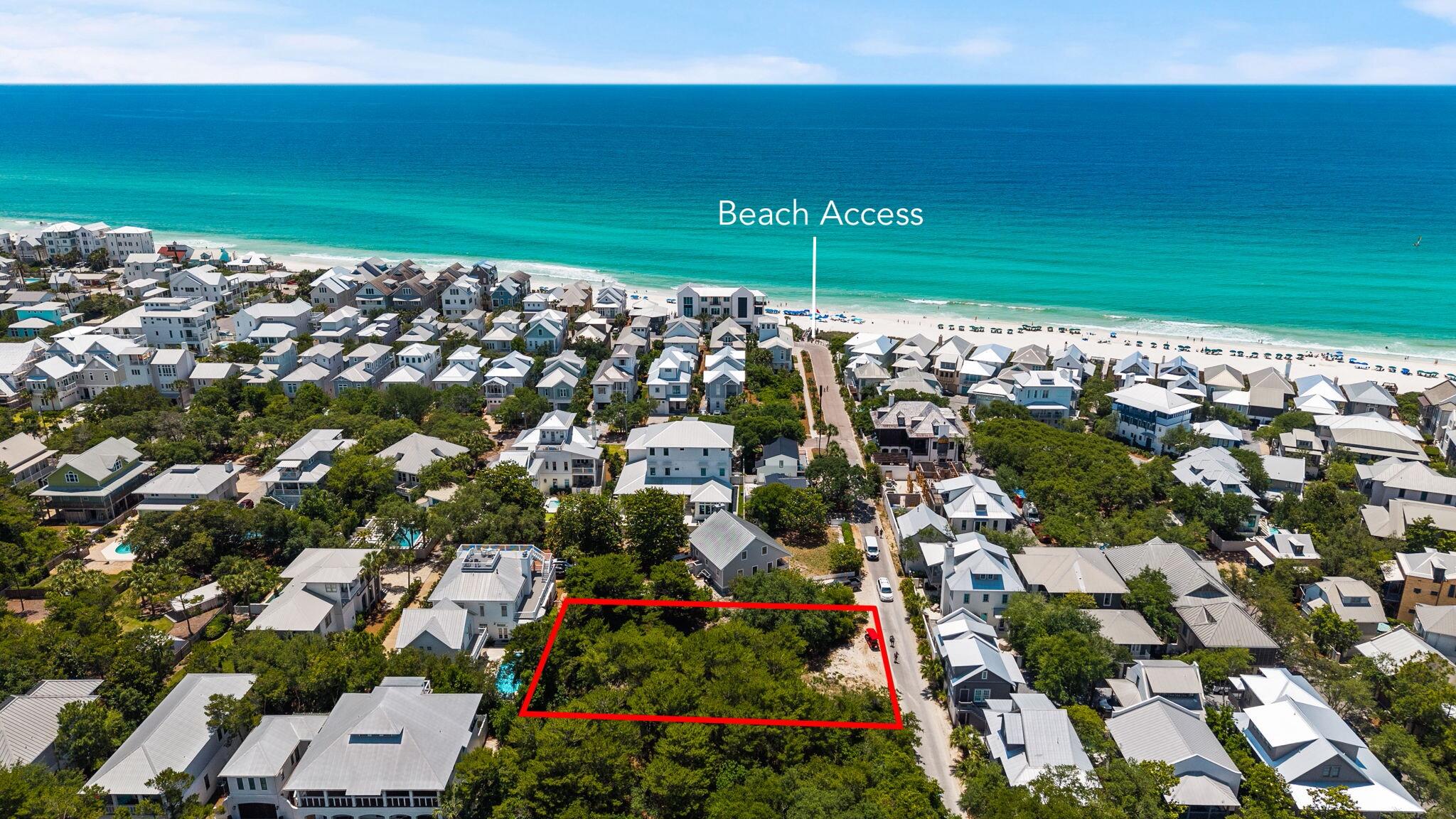 Build your dream coastal retreat on this rare 0.25-acre homesite in highly sought-after Inlet Beach, located south of Scenic Highway 30A. Ideally positioned immediately east of Rosemary Beach, this prime property offers the perfect blend of privacy, convenience, and beachside living.

With no HOA and no build-out timeframe, you have the freedom and flexibility to create your vision at your own pace. Enjoy easy beach access just at the end of Winston Lane, while being moments away from the renowned dining, shopping, and entertainment of Rosemary Beach and 30Avenue.

Conveniently located near Northwest Florida Beaches International Airport (ECP), this property offers effortless access for full-time residents, second homeowners, or investors seeking an exceptional opportunity along 30A.