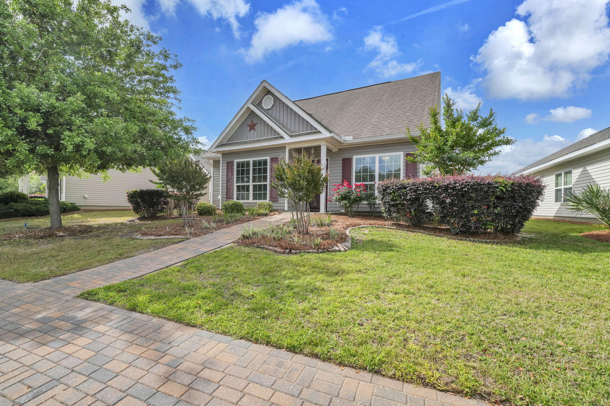 Located in Schooner Landing at Hammock Bay, this 3-bedroom, 2-bath home with a 2-car garage puts you right in the middle of everything that makes this community so loved--paired with one of its most sought-after floor plans. A bright, light-filled layout is designed for easy everyday living, with a kitchen that flows seamlessly into the main living area, creating a natural gathering space. The split-bedroom design offers privacy for the primary suite, complete with an en-suite bath and walk-in closet. And then there's the lifestyle--because this one delivers. Schooner Landing sits right next to 'The Green,' the hub of Hammock Bay, with farmers markets, live concerts, and movie nights just a short stroll away. Residents enjoy resort-style pools, a fitness center, lighted pickleball and tennis courts, Props Brewery, food trucks, and over 12 miles of walking and biking trails. This is where everyday living starts to feel a whole lot more like the weekend.
