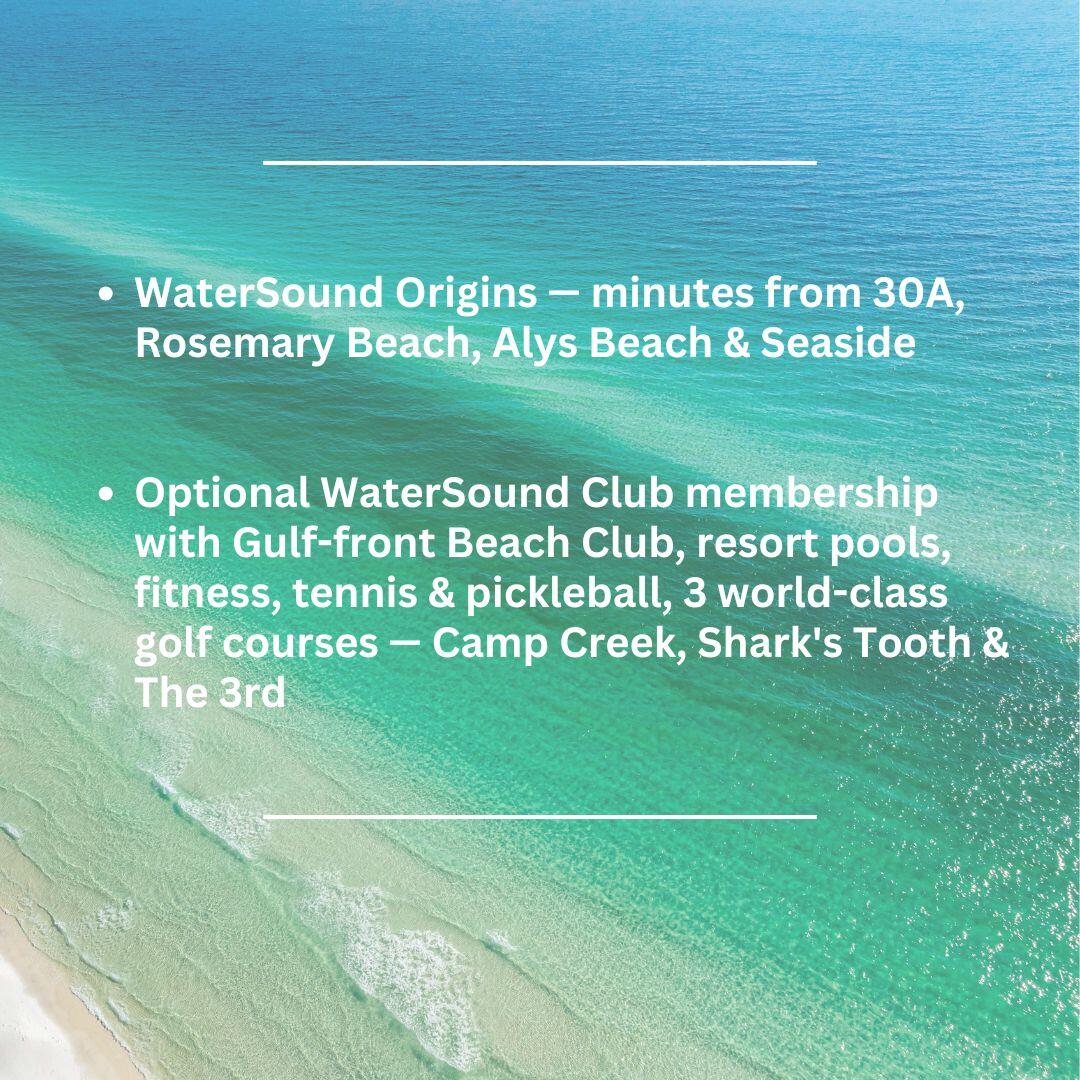 WATERSOUND ORIGINS - Residential