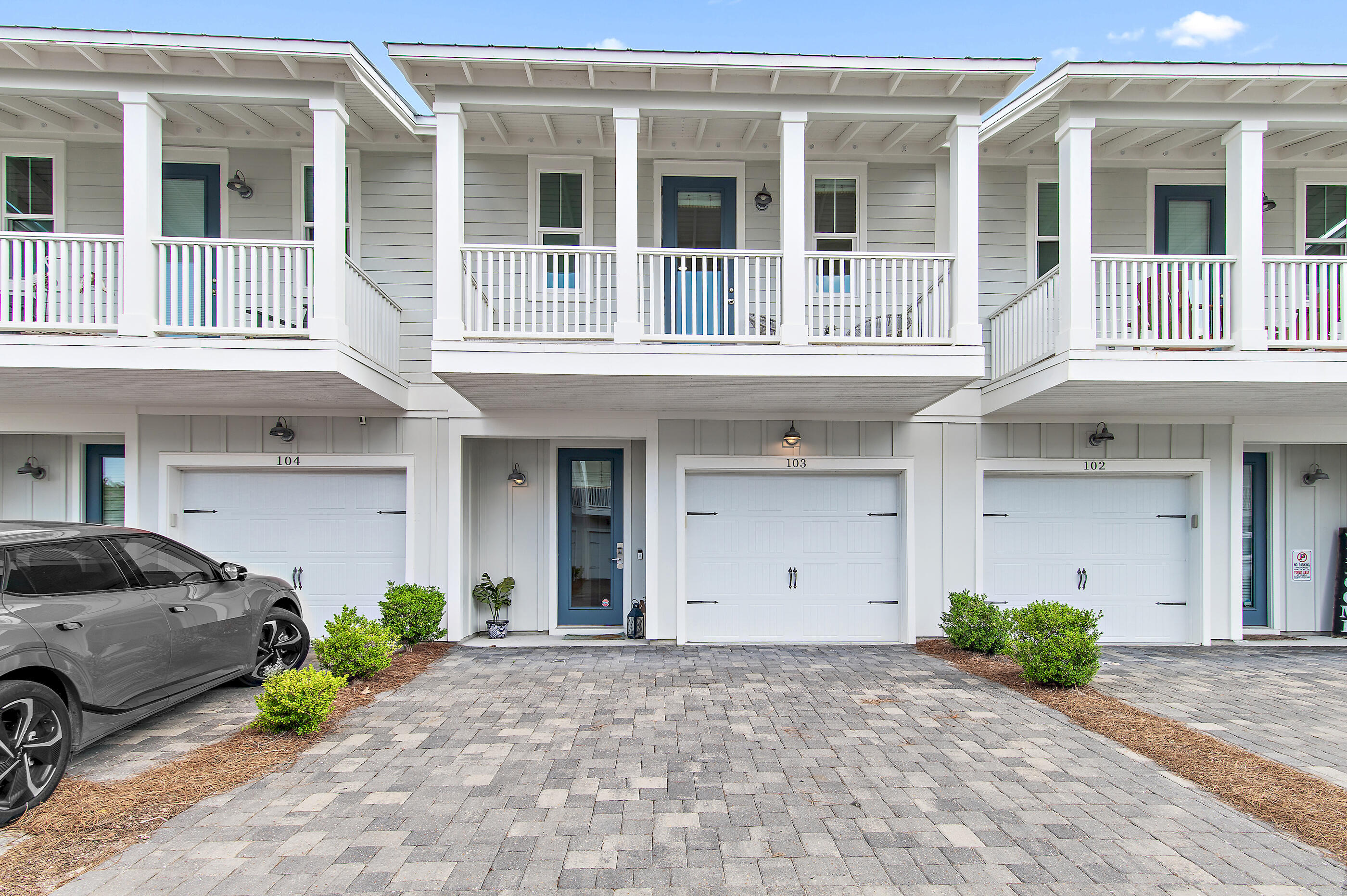 Ideally positioned overlooking the pool and just a short walk from the beach, this stunning 3-bedroom plus bunk residence spans more than 1,600 square feet across two distinct levels--offering the ultimate coastal retreat.

Upon arrival, a welcoming foyer adorned with beautiful hardwood flooring and a carefully curated color palette introduces the thoughtfully designed floor plan. The first level features two generously sized guest suites, each with direct access to the covered poolside patio, along with custom built-in twin bunks--perfect for family or guests. Ascending to the second floor, the heart of the home unfolds into a sophisticated living area crafted for relaxation and entertaining. The open-concept living and dining spaces are filled with natural light and styled in chic coastal furnishings and wood accents. A covered terrace, stretching nearly the full width of the residence, provides serene 180-degree views of the community pool.

Designed with culinary enthusiasts in mind, the gourmet kitchen showcases custom cabinetry, quartz countertops coupled with a stunning backsplash, a premium stainless-steel appliance package, and an island with integrated seating ideal for gathering with friends and family.

Just down the hall, the spacious primary suite offers a bright, airy ambiance and private covered terrace perfect for savoring morning coffee or an evening read accompanied by the gentle sounds of the coast. The ensuite bath evokes a spa-like experience, complete with a soaking/shower tub combination and dual vanity.

Set within one of 30A's most desirable communities, this intimate enclave spans nearly 2.5 acres and offers homeowners and guests access to a spacious community pool, newer construction, and an unbeatable location close to Seagrove's Town Center 'Greenway Station'. The vibrant nearby district features popular spots such as Wild Olives, Canopy Road Café, Turbo Coffee, Local Cantina, Pecan Jacks, Jonah Allen Art Gallery, boutique shopping, and convenient access to the State Forest.

With impressive annual rental projections exceeding $45,000 and a true turnkey configuration, this residence presents a compelling opportunity for both investors and those seeking a second or full-time coastal home. Schedule a private showing today and start living the 30A lifestyle you've always envisioned.