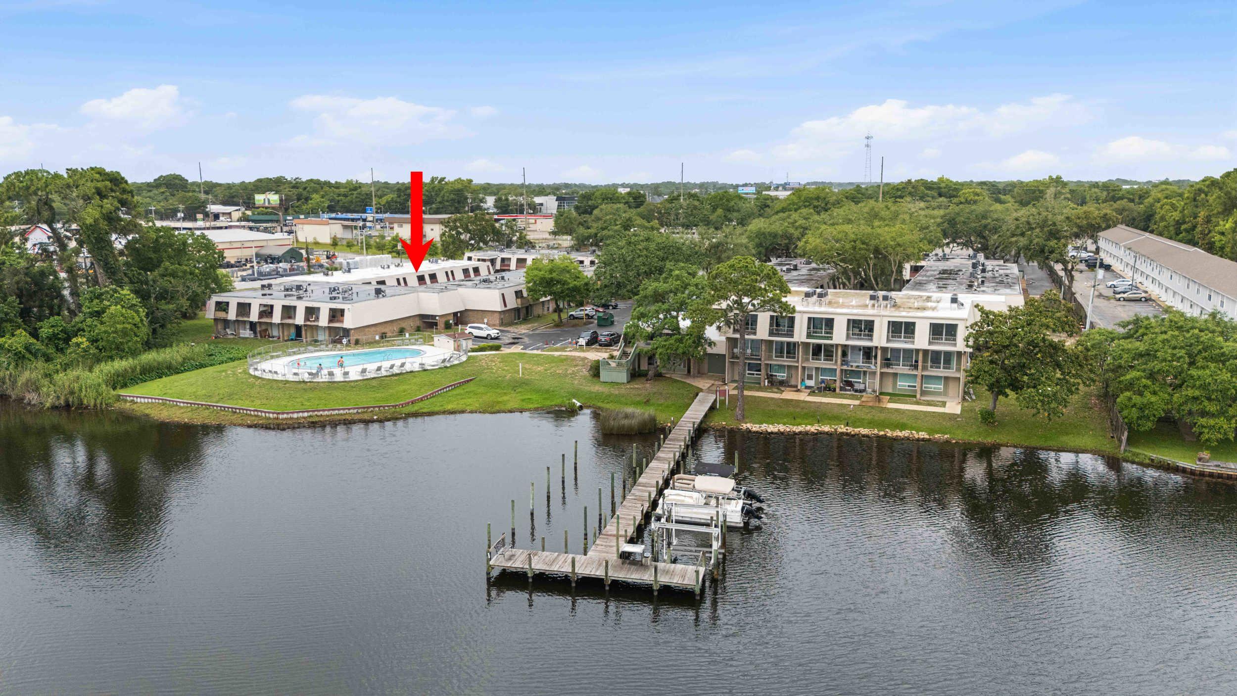 Looking for an affordable place to call home or a smart investment opportunity in Fort Walton Beach? This 2-bedroom, 1-bath upstairs condo at Pier One offers comfortable living with several valuable updates already in place. Enjoy added natural light and easy access to your private balcony through the new(2025) sliding glass door, while the owner's addition of an in-unit washer and dryer provides a convenience not found in every unit.
Located within the waterfront Pier One community on Cinco Bayou, residents enjoy access to a community pool, dock, and waterfront common areas, creating plenty of opportunities to relax and enjoy the Florida lifestyle. Conveniently located for shopping, dining of all types, military bases, and the area's beautiful beaches, this condo offers an excellent opportunity for a primary residence, long-term rental, or weekend getaway with room to make it your own.