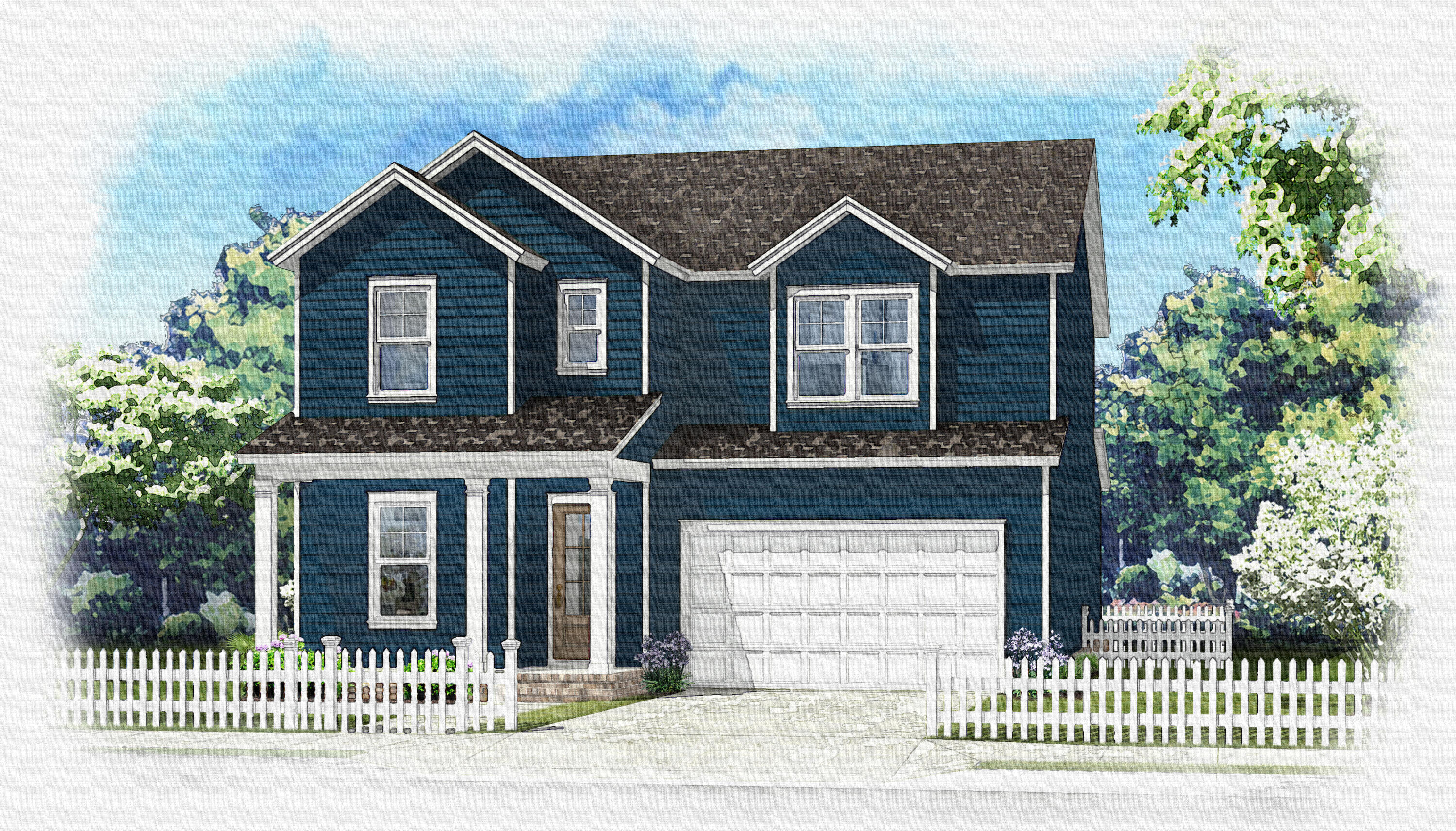 Estimated completion: Feb 2027. Builder is offering 1% towards closing costs and $10k of anywhere money with an additional $2k when using the builder's preferred lender.
Welcome to the SYCAMORE A in Deer Moss Creek! This beautifully designed 2-story home offers 2,450 SF, 4 bedrooms, 3 full baths, an unfinished bonus room, and a 2-car garage, all situated on a premium lot with no home directly behind for added privacy.
The open-concept layout features a generous living room, gourmet kitchen with Carrara Bianca quartz countertops, spacious kitchen island plus a walk-in pantry with built-in cabinetry and workspace. The dining area includes a built-in nook perfect for a coffee station or dry bar.
The unfinished bonus room offers flexibility for future living space, home office, gym, playroom, media room, or hobby area.
Bonus opportunity: Buyers who go under contract early in the building process may be able to select certain finishes and personalize the home, subject to builder timelines and availability.