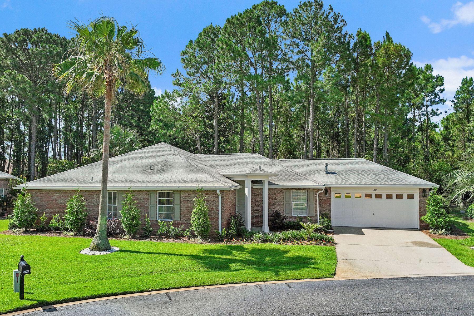 Thoughtfully redesigned and meticulously improved, this beautifully renovated Bayside residence offers the perfect blend of modern comfort, timeless style, and an exceptional location within one of Miramar Beach's most desirable bayfront communities. 

Set against a private wooded backdrop, the home enjoys a peaceful sense of seclusion while remaining just minutes from the area's renowned white-sand beaches, shopping, dining, and outdoor recreation. Inside, nearly every surface has been updated, creating a move-in-ready home that lives and feels like new. 

At the heart of the home, the custom-designed kitchen showcases soft-close cabinetry, hard surface countertops, a custom range hood, gas range, stainless steel appliances, tile backsplash, undermount sink, and a stylish beverage bar--creating a space equally suited for everyday living and entertaining. The adjoining living area is warm and inviting, anchored by a gas fireplace and enhanced by recessed lighting, new fixtures, and refined finishes throughout. 

The home's extensive renovation continues into the bathrooms, where custom tile showers, built-in niches, and new vanities elevate the overall experience. Every detail has been carefully selected to create a cohesive and sophisticated interior. 

Adding exceptional versatility, the heated and cooled sunroom provides valuable additional living space and can easily serve as a home office, media room, fitness studio, guest retreat, or second living area. Significant capital improvements provide peace of mind, including a new roof (2020), new water heater (2023), NEW interior & exterior HVAC system (July 2026) epoxy-coated garage flooring, new gutters, new shutters, updated landscaping, irrigation system, and a welcoming new front entry door. 

Beyond the home itself, Bayside residents enjoy an unmatched coastal lifestyle with access to a community pool, tennis courts, pavilion, bayfront dock, and waterfront park. Fishing, kayaking, paddleboarding, and sunset walks along the bay become part of everyday life. Just outside the neighborhood, residents also enjoy convenient access to a public boat launch, pickleball courts, playgrounds, and additional recreational amenities. 

Located behind Silver Sands Premium Outlets and only a short drive to the beach, this exceptional property offers the rare combination of a fully renovated home, abundant community amenities, and a premier location between the bay and the Gulf. Whether as a primary residence, second home, or investment property, this is a home designed to be enjoyed from the moment you arrive.