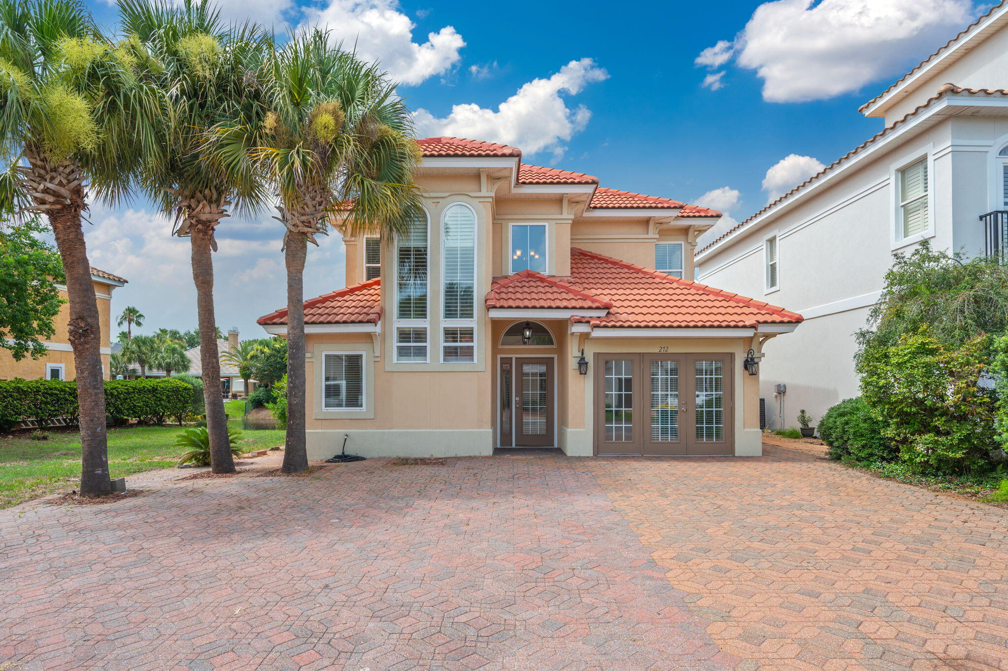 Welcome to this beautifully maintained 3-bedroom, 3-bathroom home offering 1,858 square feet of comfortable living space in one of Destin's desirable HOA communities. Overlooking peaceful water views, this home features a functional split floor plan that provides privacy while offering inviting spaces for gathering and entertaining.

The updated kitchen is equipped with granite countertops, stainless steel appliances, and ample cabinetry, opening seamlessly to the main living and dining areas. Large windows throughout the home fill the interior with natural light, while the upstairs living space showcases stunning water views and an abundance of charm.

Recent updates include a 2023 HVAC system and a 2025 water heater, providing added peace of mind for years to come. The converted garage offers flexible bonus space ideal for a home office, gym, media room, or additional storage. AS IS washer and dryer included.

Step outside to an expansive paved patio overlooking the water--perfect for outdoor dining, entertaining, or simply enjoying the Florida lifestyle. With virtually no front or backyard to maintain, you'll spend less time on lawn care and more time enjoying everything Destin has to offer. The oversized paver driveway provides generous parking for multiple vehicles. Residents enjoy access to a community pool, and the home's central location places you just minutes from Destin's white-sand beaches, shopping, dining, entertainment, and top-rated schools.

Move-in ready and offering the perfect blend of low-maintenance living, modern updates, and waterfront views, this home is one you won't want to miss.

NO smoking. 600 minimum FICO credit score required in addition to meeting rental criteria. Dogs allowed upon approval with a non-refundable pet fee and with a Petscreening.com report. No cats due to medical allergy. All applicants are required to complete an application on PetScreening.com regardless of if they own a pet or not.  Applicants with an ESA are also required to complete the application.
This property is a part of a Homeowners Association and tenants will be required to adhere to certain rules and restrictions.  If you have any questions, you may request to view the HOA Covenants prior to application. 

** Fees Required once an application is approved include, but may not be limited to: Security Deposit, Non-Refundable Fees (cleaning and rekey), $20 Certified Mail Fee, and Pet Fees (when applicable).  ***