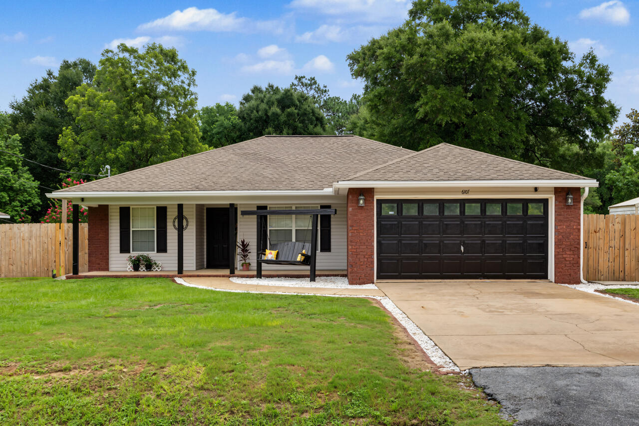 Under Contract- Accepting Back-Up Offers!
Welcome home to this spacious 4-bedroom, 2-bath home situated on a flat lot with no HOA! Relax on the inviting covered front porch or enjoy outdoor living year-round under the large covered back patio overlooking the fully fenced backyard. Need extra storage or workspace? The attached worksheet is equipped with power, and the double gate provides easy access for parking a boat, trailer, or other equipment. Inside, you'll find an open, functional layout with recessed lighting, and a spacious living area perfect for everyday living or entertaining. The kitchen features abundant cabinetry, a stylish tile backsplash, and overlooks the main living space. The primary suite offers tray ceilings, a walk-in closet with additional custom shelving, dual vanities, a soaking tub, and a separate shower. Additional closets throughout the home have been enhanced with extra shelving for added organization. Roof to be replaced with an acceptable offer, providing added peace of mind for the new owner. Conveniently located near schools, shopping, dining, and military bases, this home offers comfort, functionality, and room to enjoy both inside and out.