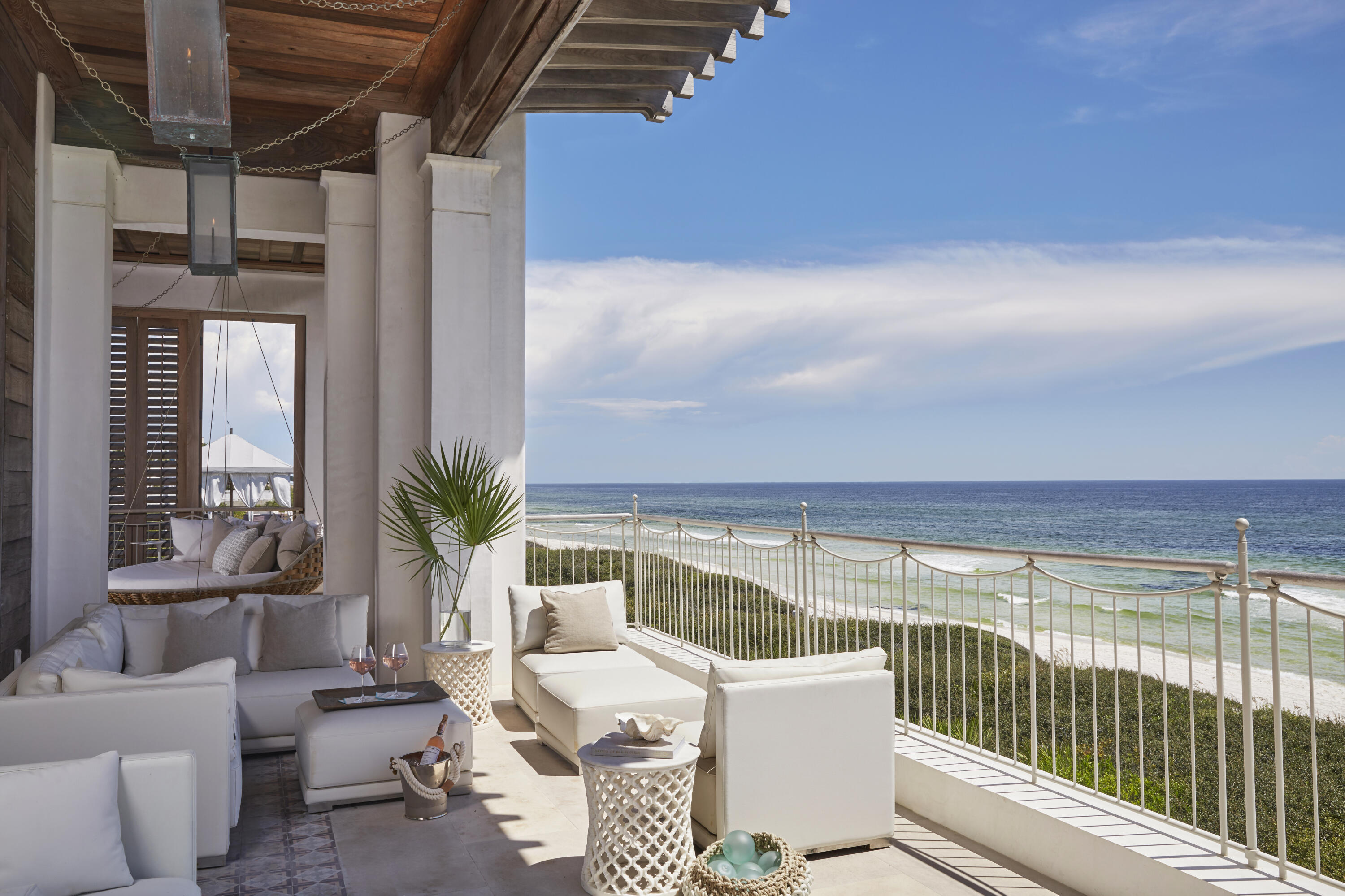 Rare opportunity to own a gulf front home on the largest gulf front lot in Alys Beach.