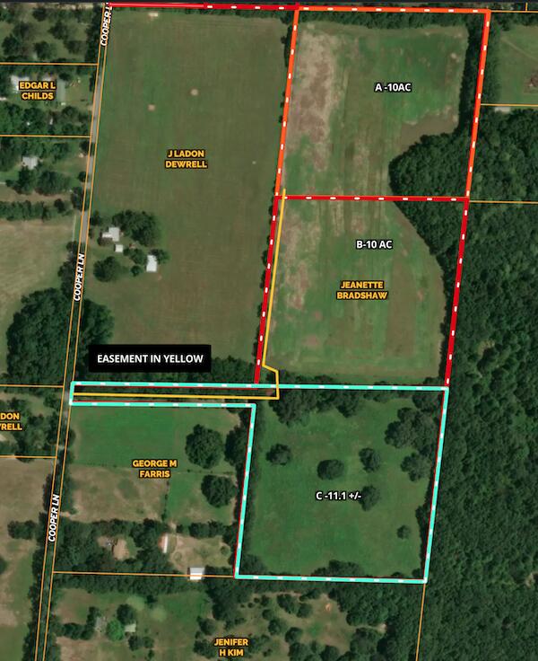 NO RECORDED SUBDIVISION - Land