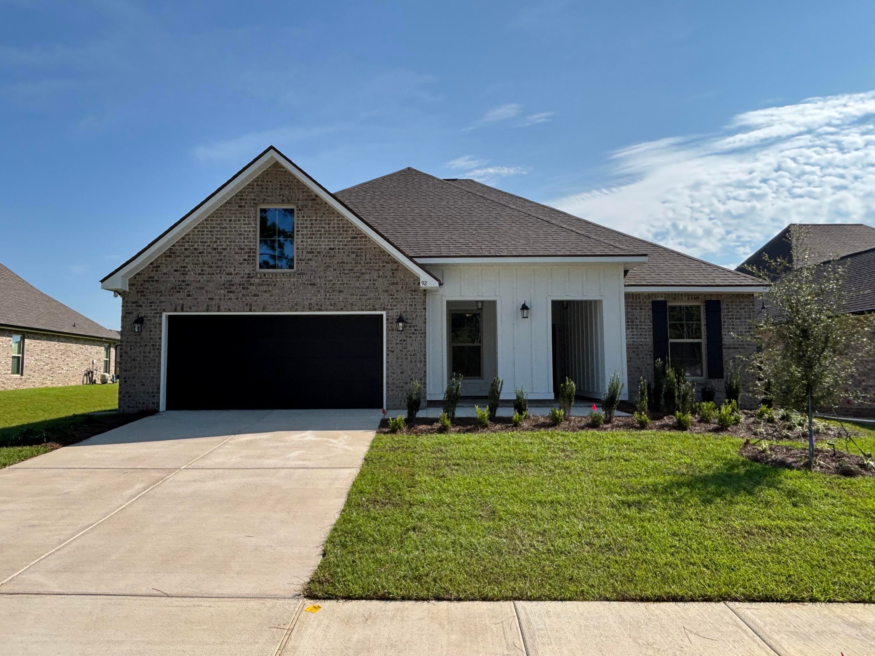 Awesome builder rate plus FREE refrigerator! Restrictions apply. 

The HICKORY III G in Bird Song at Hammock Bay community offers a 5BR, 3BA, open design with formal dining room and separate den. Upgrades added (list attached). Features: double vanity, garden tub, separate custom tiled shower, and walk-in closet in master bath, kitchen island, walk-in pantry, covered porches, boot bench, crown molding, recessed lighting, framed mirrors, smart connect WIFI thermostat, smoke/carbon monoxide detectors, landscaping package, architectural 30-year shingles, flood lights, and more!
Energy Efficient Features: water heater, kitchen appliance package, vinyl low E windows, and more! Energy Star Partner.