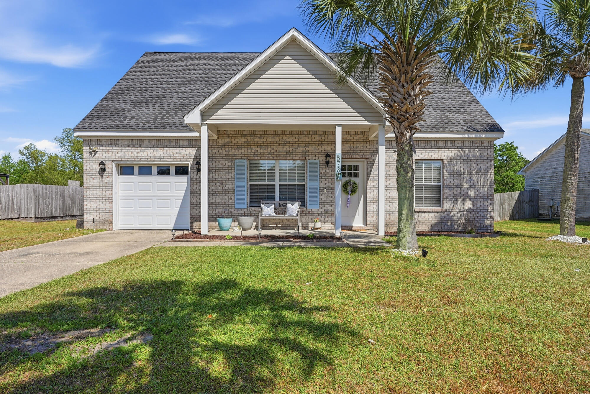 Beautifully updated 3BR/2BA home in the highly desirable Brandon Oaks community of Freeport! This move-in ready home features recently upgrade interior paint, retextured ceilings--no more popcorn--and updated kitchen countertops with a stylish backsplash. The functional layout offers comfortable living spaces, abundant natural light, and thoughtful touches like a barn door leading to the laundry room and shiplap accents in the master bathroom. Step outside to enjoy a spacious backyard with a fire pit perfect for entertaining, relaxing, or storing outdoor gear. Located minutes from Mallet Bayou, Lagrange Bayou, and Choctawhatchee Bay with easy access to public boat launches. No HOA--bring your boat and beach toys!