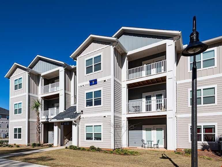 Currently offering 2 months free on a 13+ month lease term. Prices, promotions, and availability are subject to change. Multiple floor plans available. Days on market accrued is not specific to this current plan listed. Welcome to The Exchange at Crestview, a modern apartment and townhome community for everyone who values comfort, convenience, and an active lifestyle. Located along Old Bethel Road in the heart of Crestview, FL, our pet-friendly community offers spacious one-, two-, and three-bedroom apartments and townhomes with high-end finishes and resort-style amenities.

Step outside your door and experience a community designed to elevate your lifestyle. Relax at the pool oasis with a tanning shelf, stay active in the spin/cycle room, or host friends in the outdoor culinary studio. Whether you're commuting, working from home, or simply enjoying a peaceful day in Crestview, The Exchange delivers the convenience and quality of life you deserve. Schedule your tour today and discover your new home.